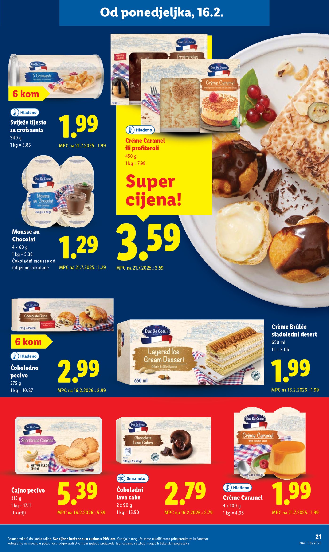 Lidl katalog Super ponuda 16.02.-21.02.2026.