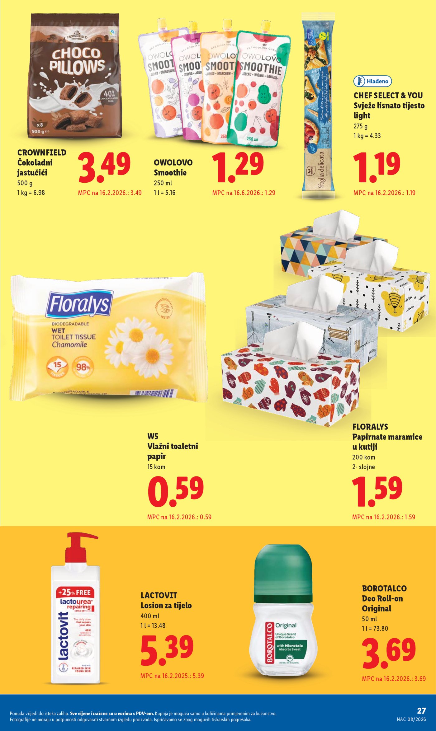 Lidl katalog Super ponuda 16.02.-21.02.2026.