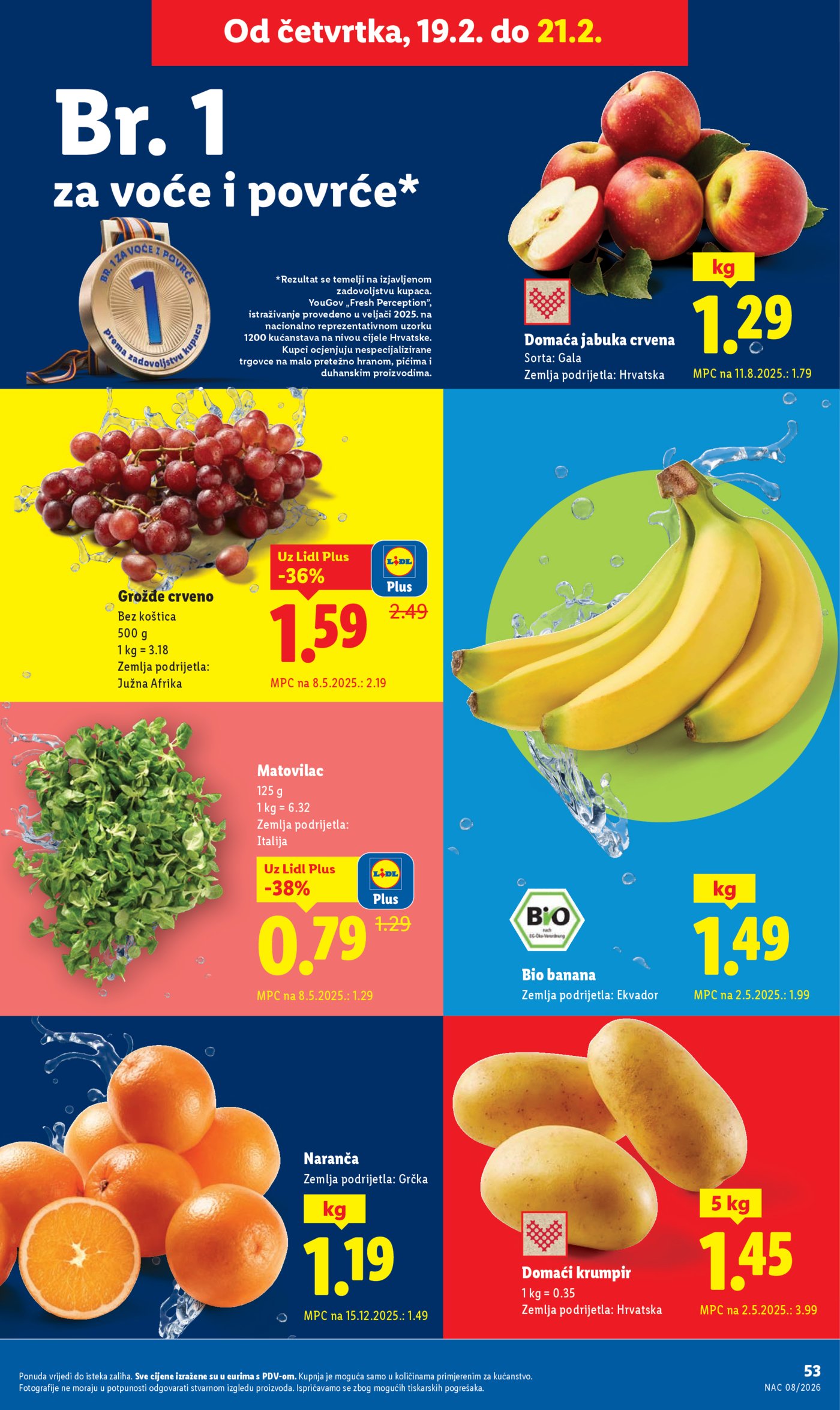 Lidl katalog Super ponuda 16.02.-21.02.2026.