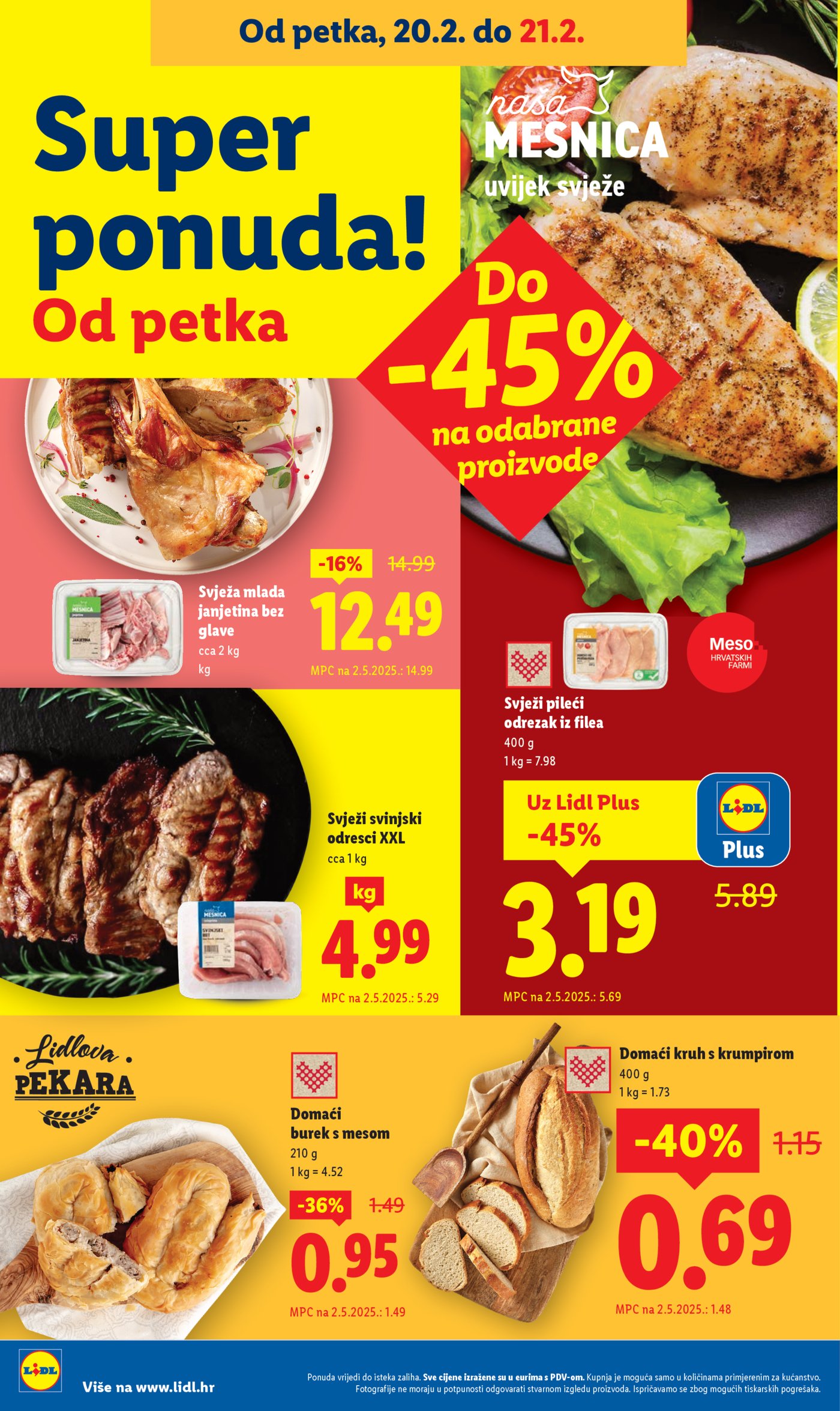 Lidl katalog Super ponuda 16.02.-21.02.2026.