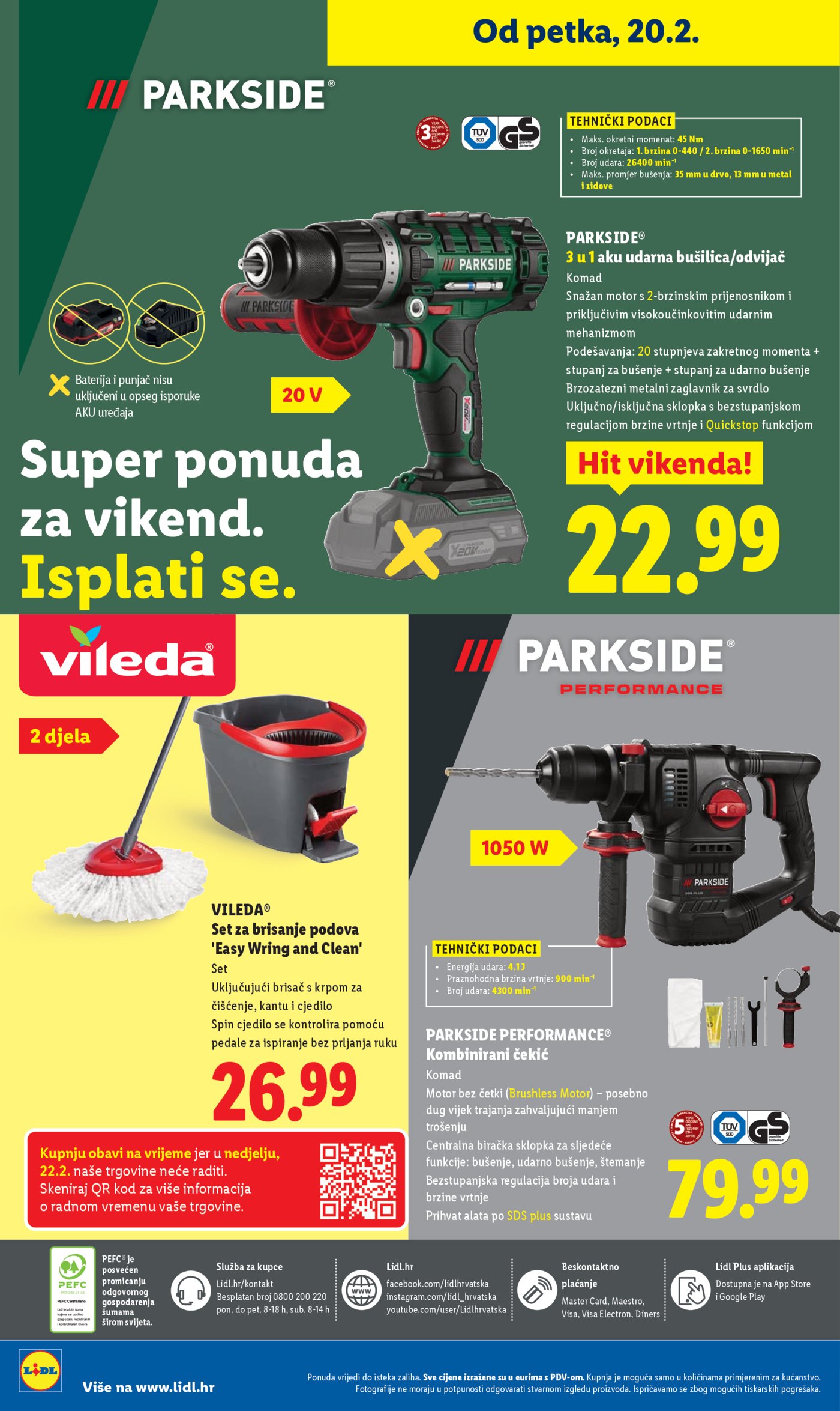 Lidl katalog Super ponuda 16.02.-21.02.2026.