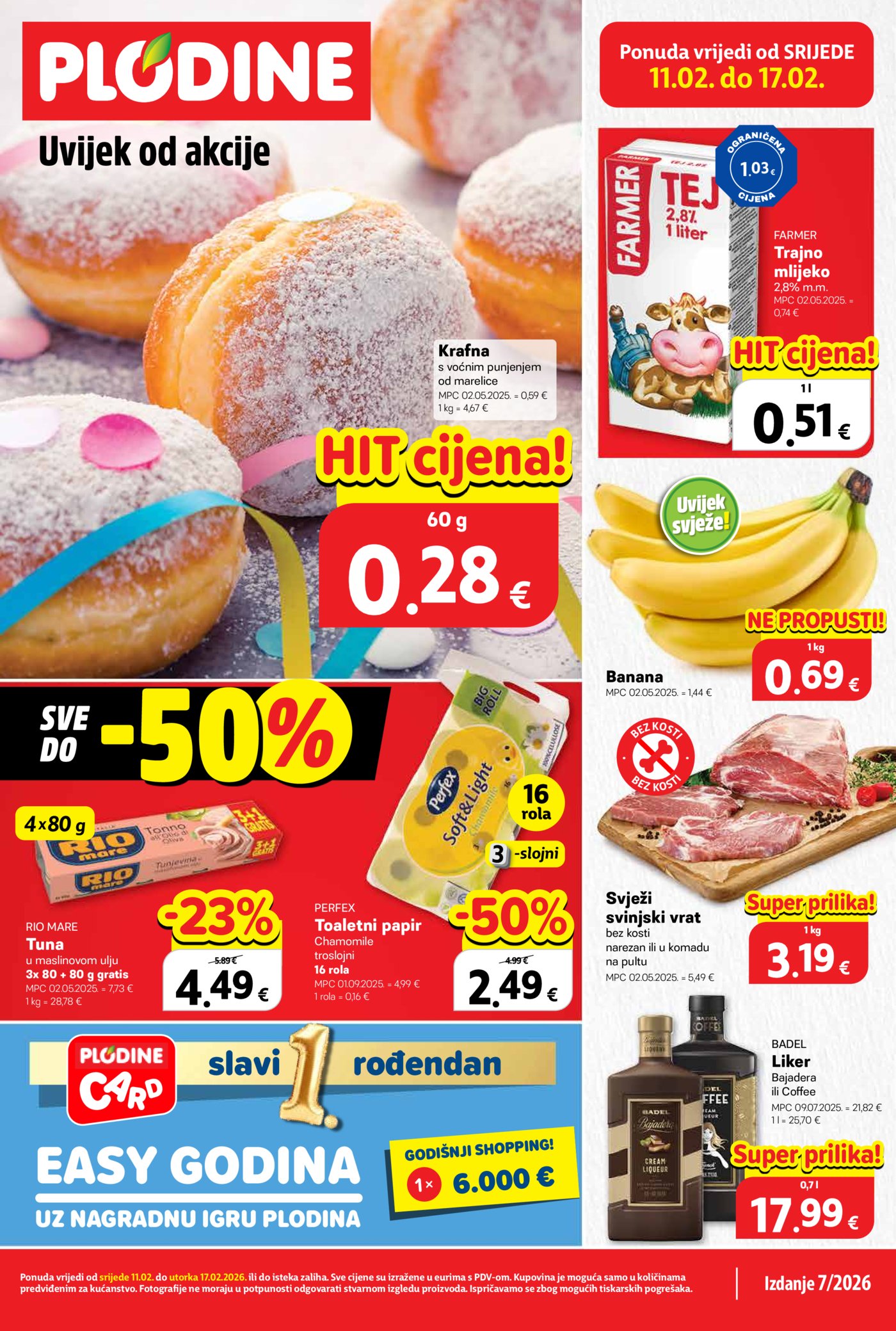 Plodine katalog Akcija 11.02.-17.02.2026.