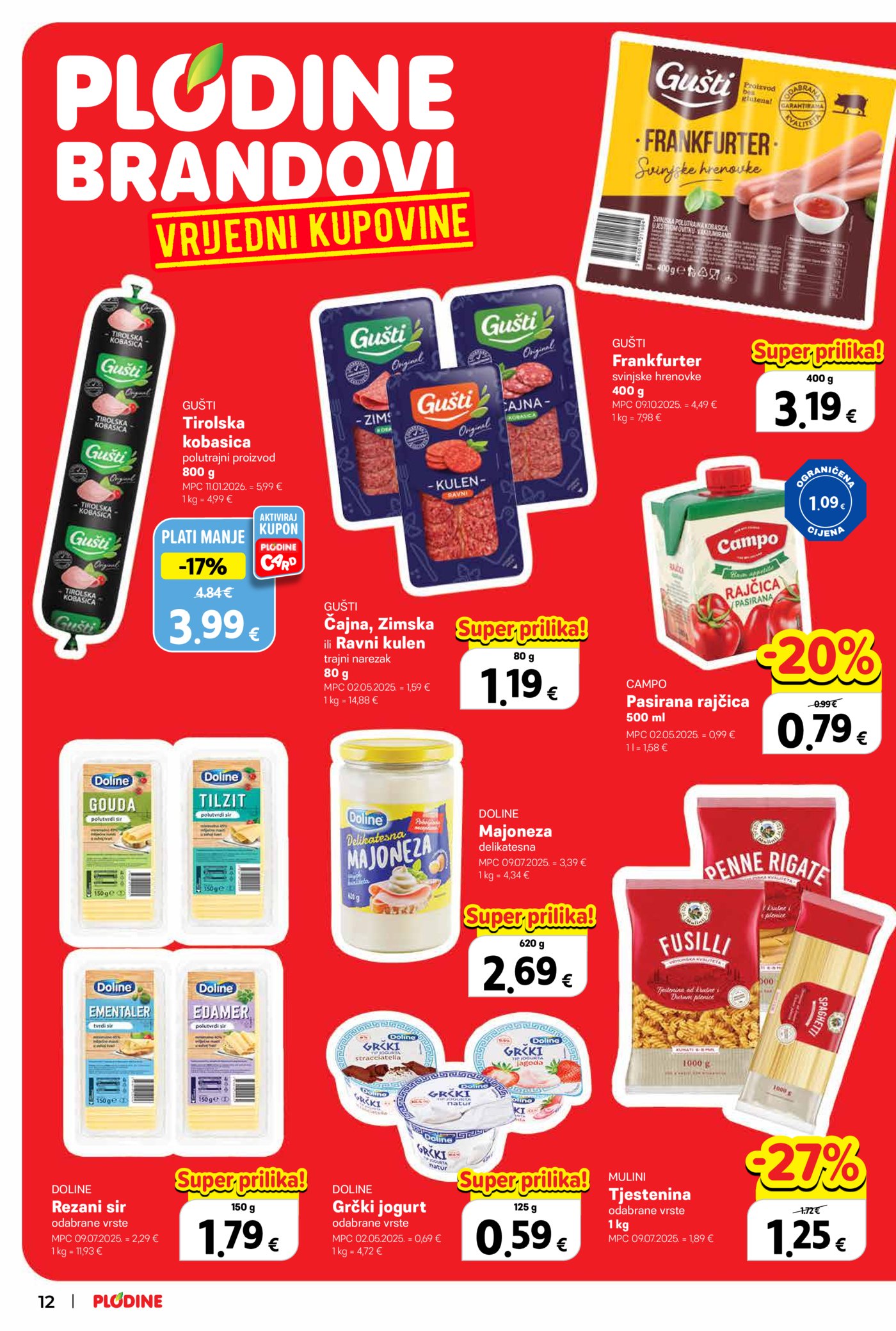 Plodine katalog Akcija 11.02.-17.02.2026.