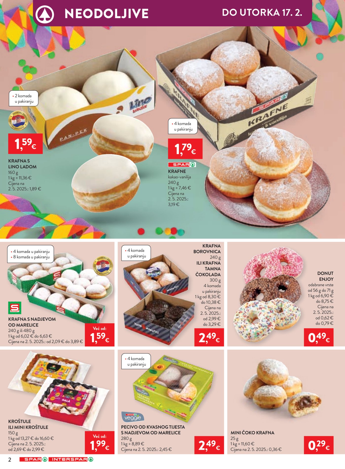 SPAR INTERSPAR katalog Akcija 11.02. - 17.02.2026