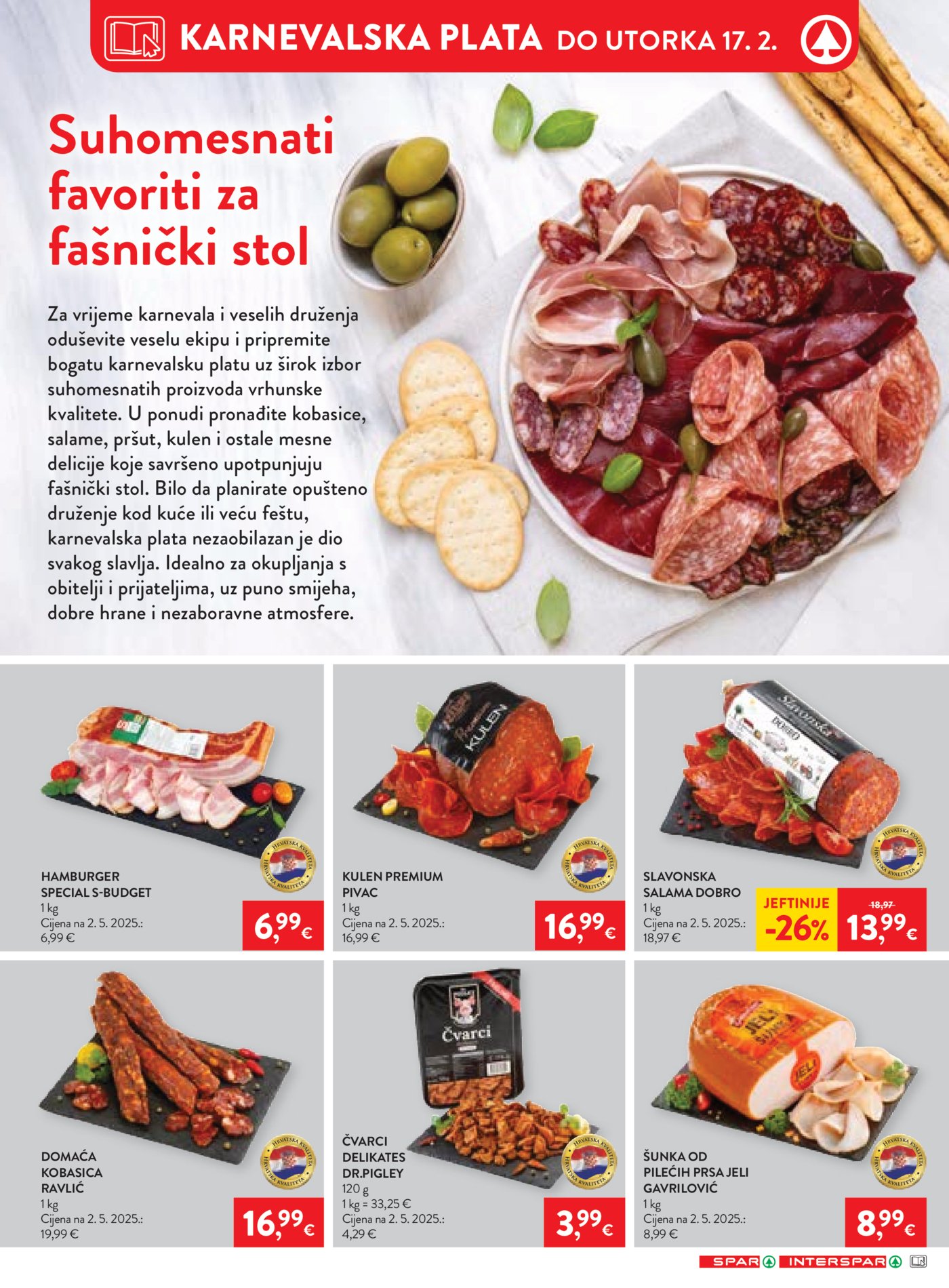 SPAR INTERSPAR katalog Akcija 11.02. - 17.02.2026