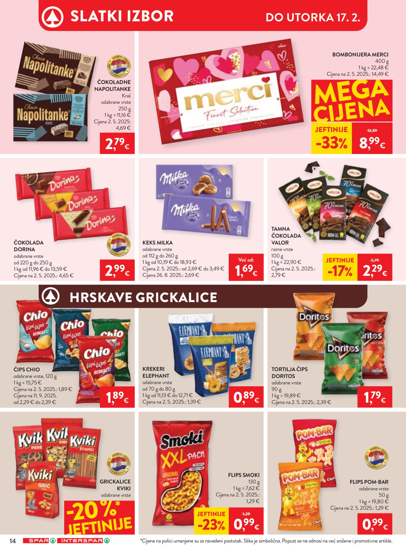 SPAR INTERSPAR katalog Akcija 11.02. - 17.02.2026