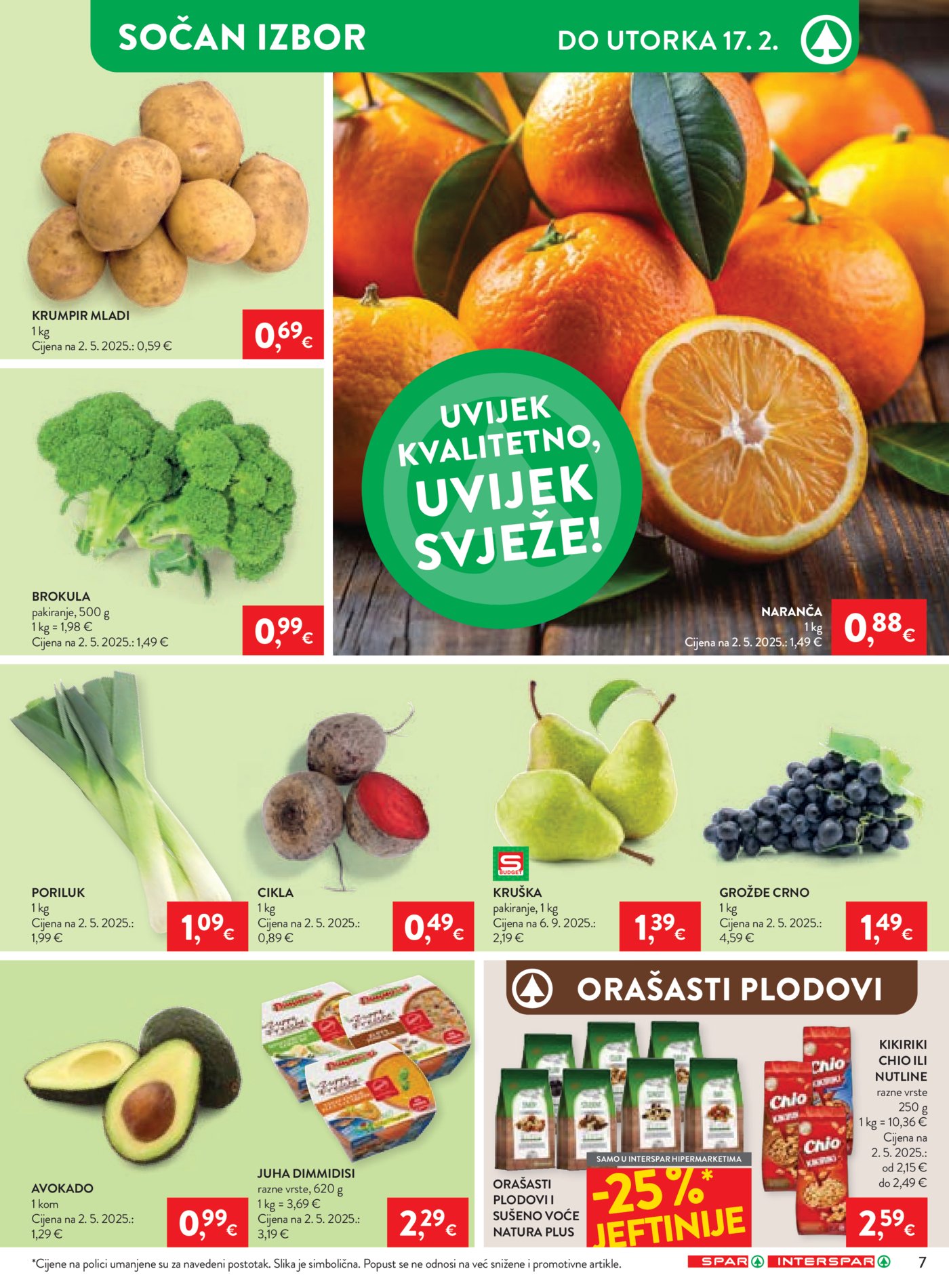 SPAR INTERSPAR katalog Akcija 11.02. - 17.02.2026