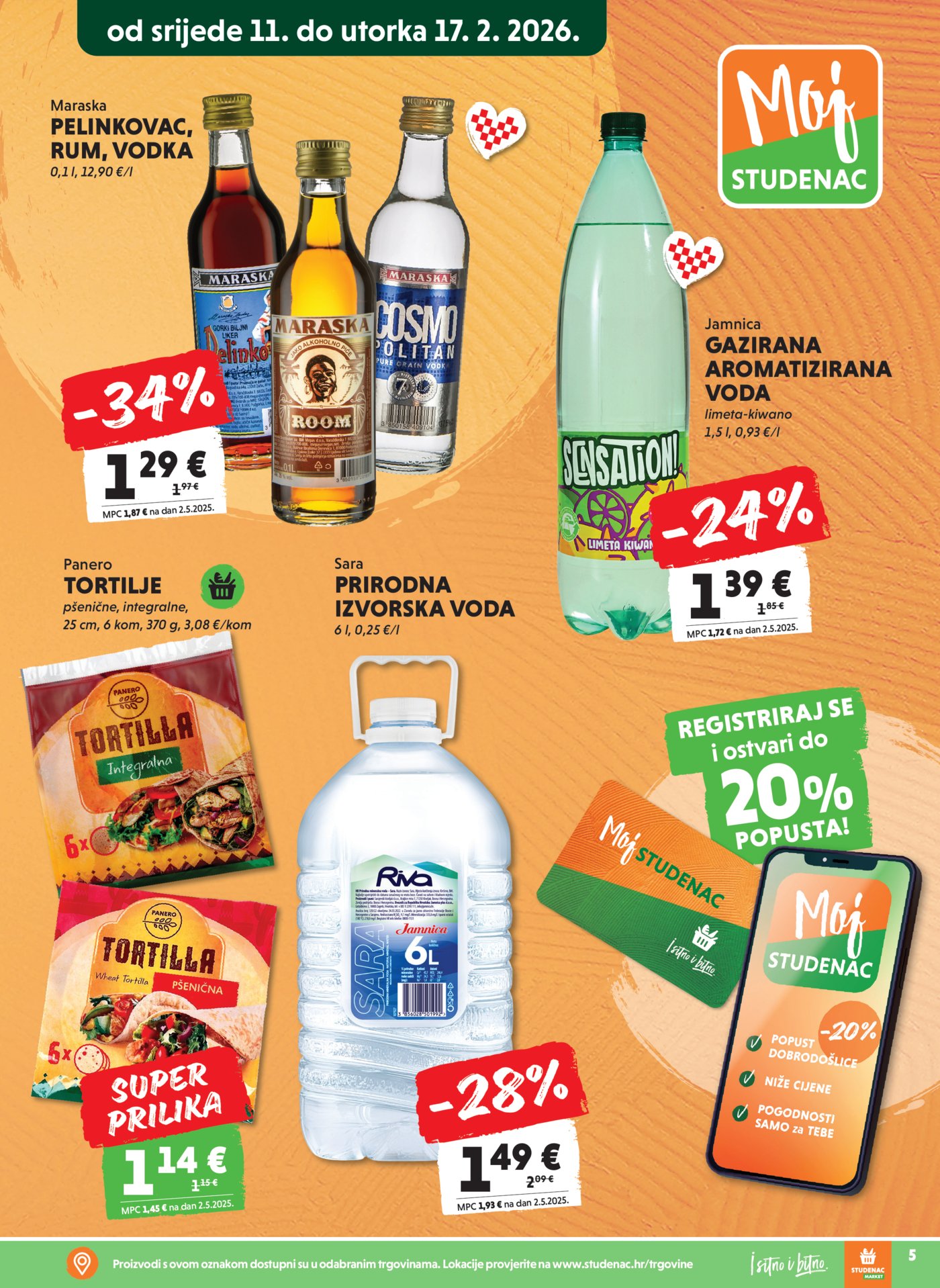 Studenac katalog Moj Studenac 11.02.-17.02.2026.