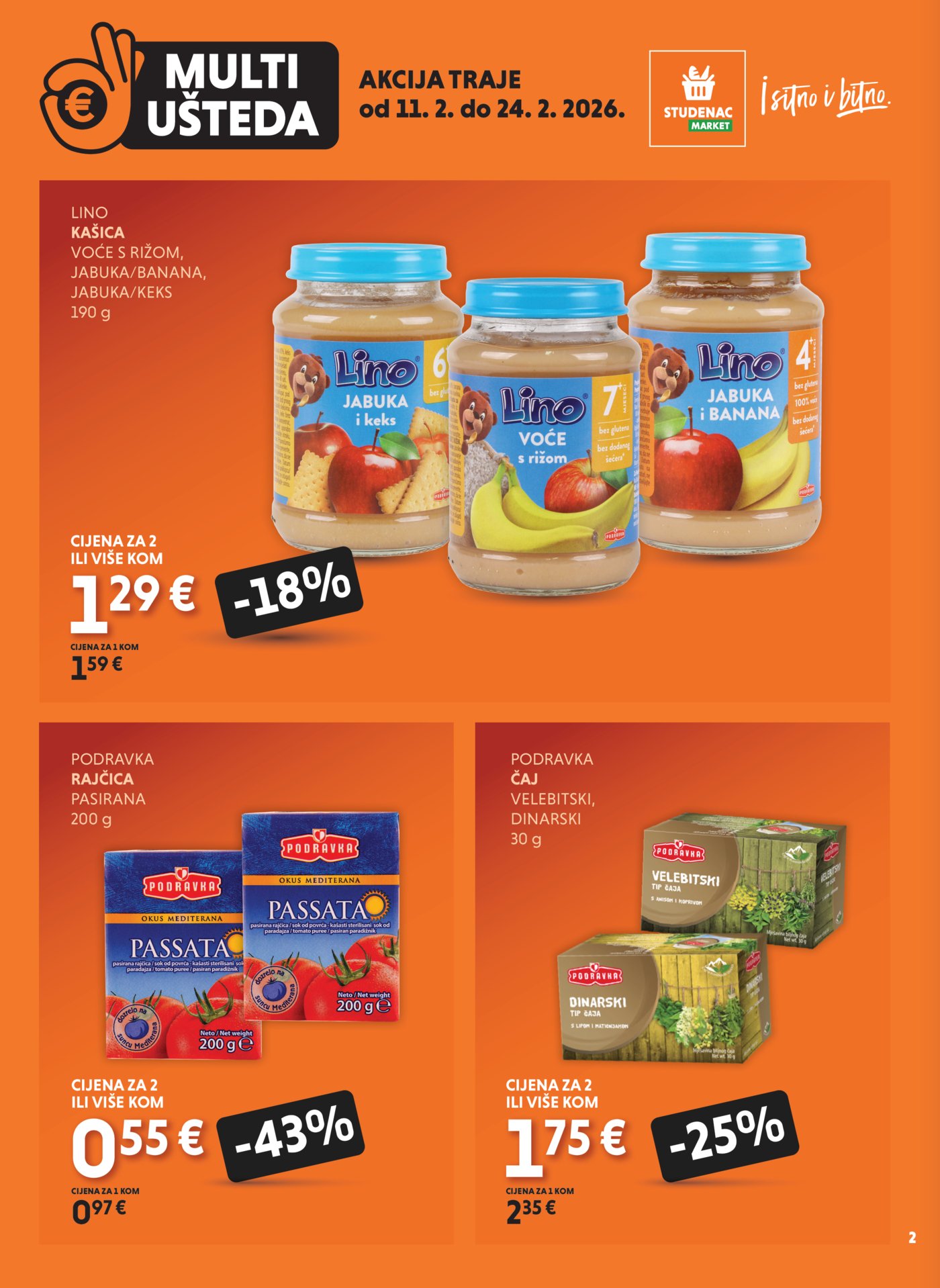 Studenac katalog Multiušteda 11.02.-24.02.2026.