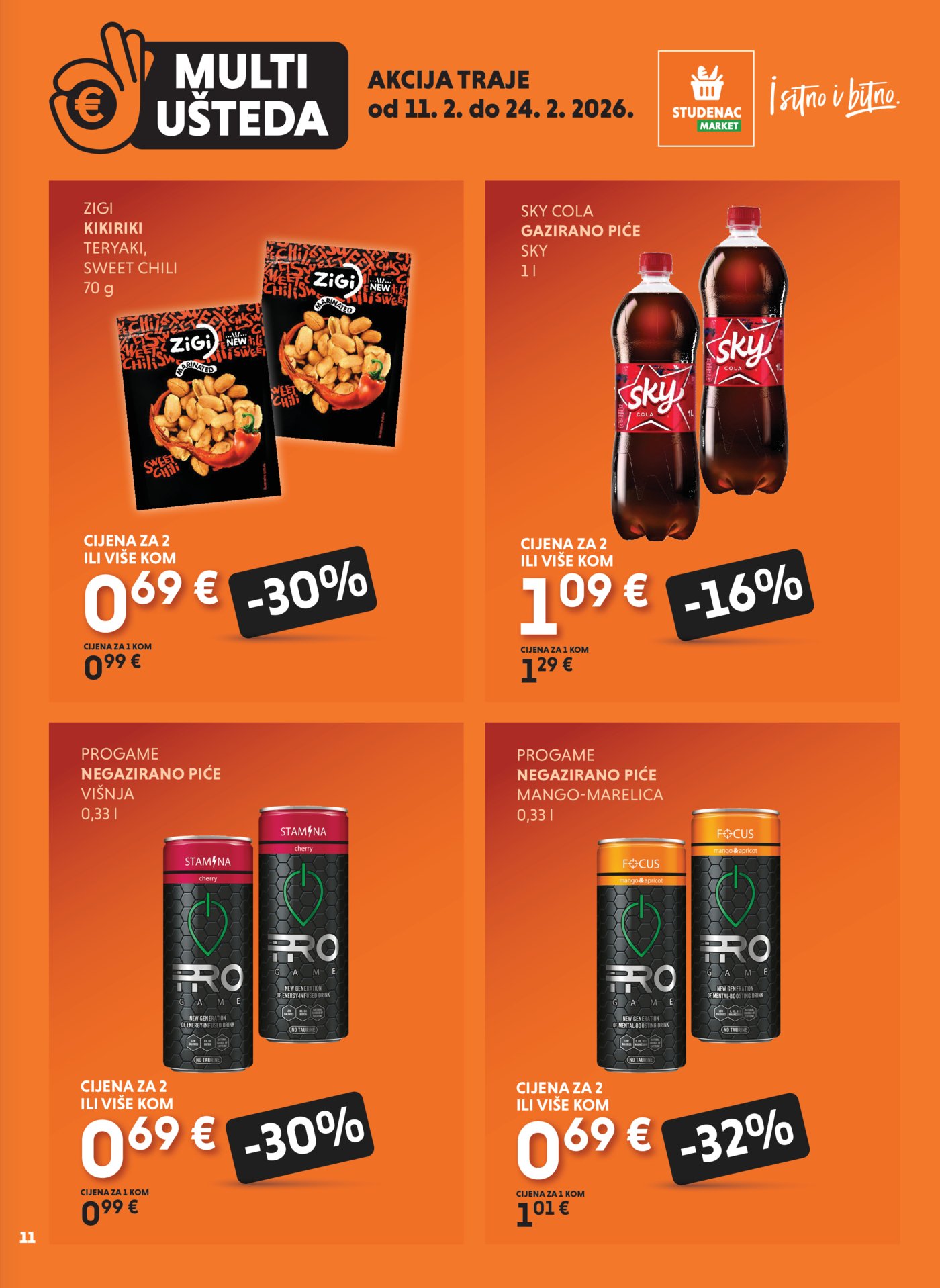 Studenac katalog Multiušteda 11.02.-24.02.2026.