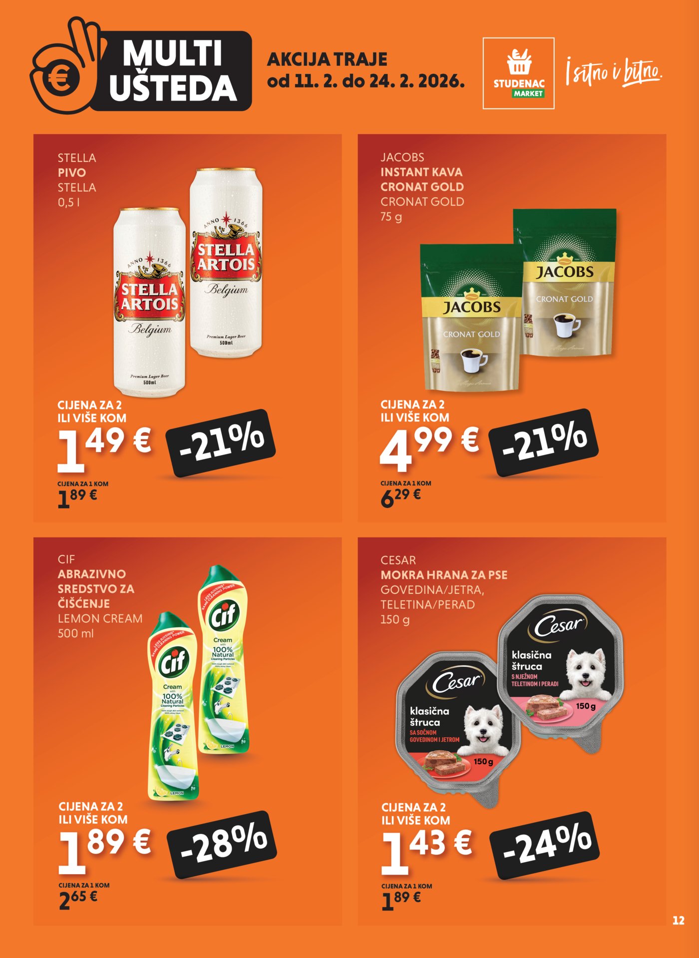 Studenac katalog Multiušteda 11.02.-24.02.2026.
