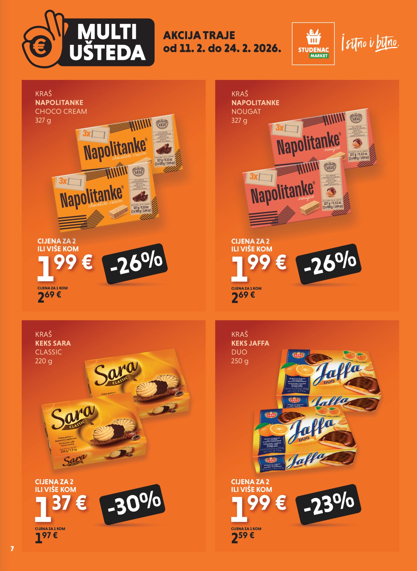 Studenac katalog Multiušteda 11.02.-24.02.2026.