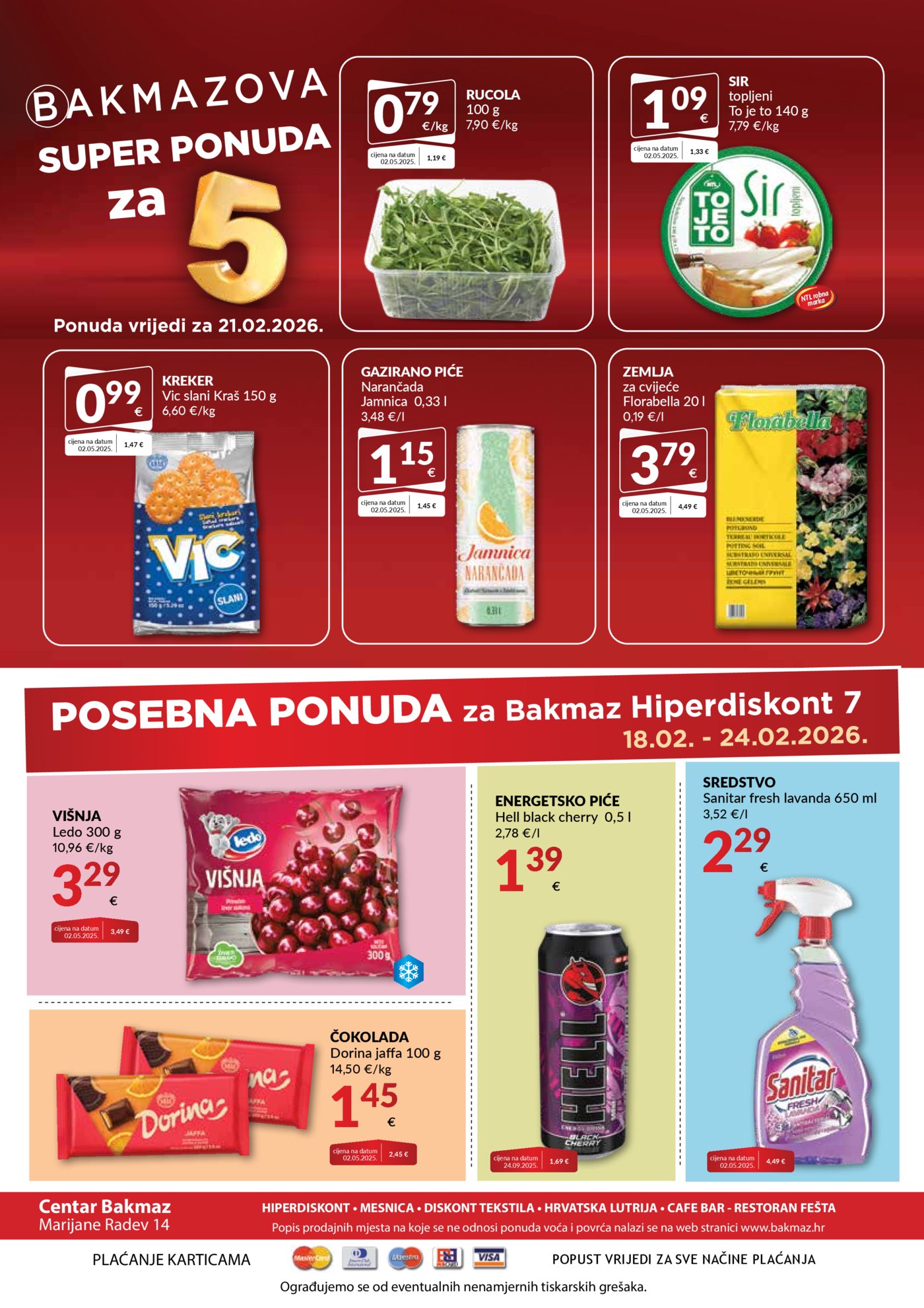 Bakmaz katalog Akcija 18.02.-24.02.2026.