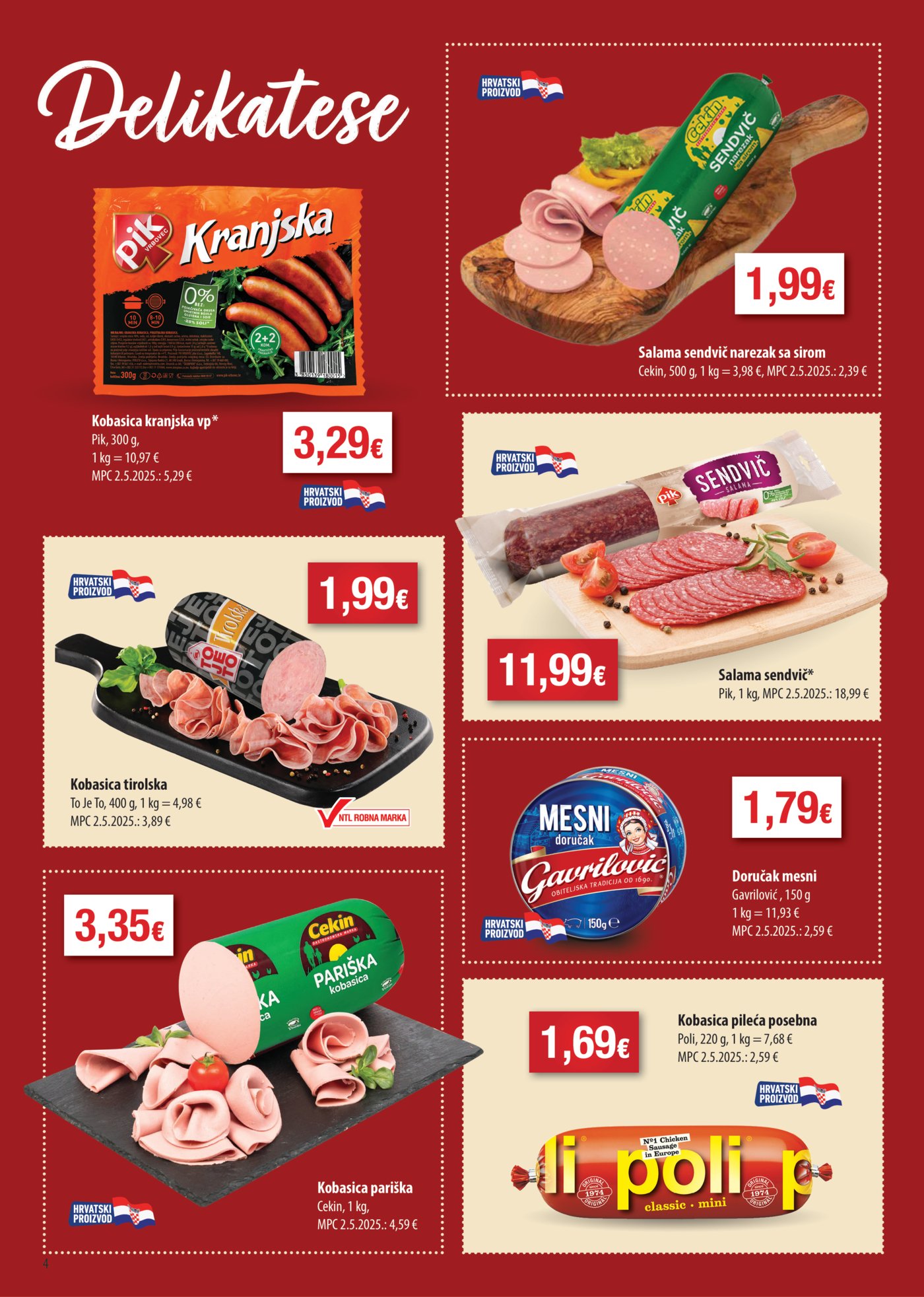 Bakmaz katalog Maxi Tjedna ponuda 18.02.-24.02.2026.