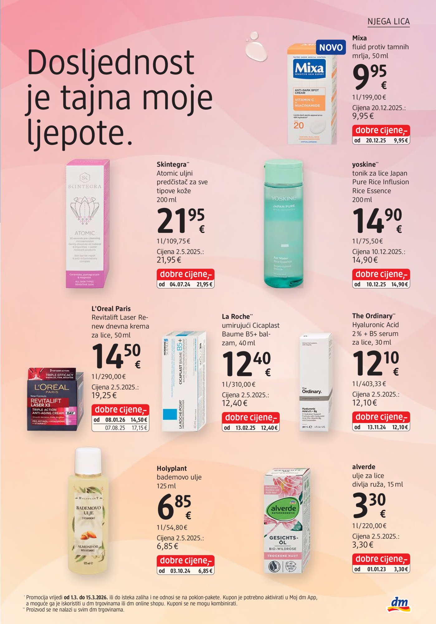 dm Katalog Akcija 01.03.-15.03.2026.