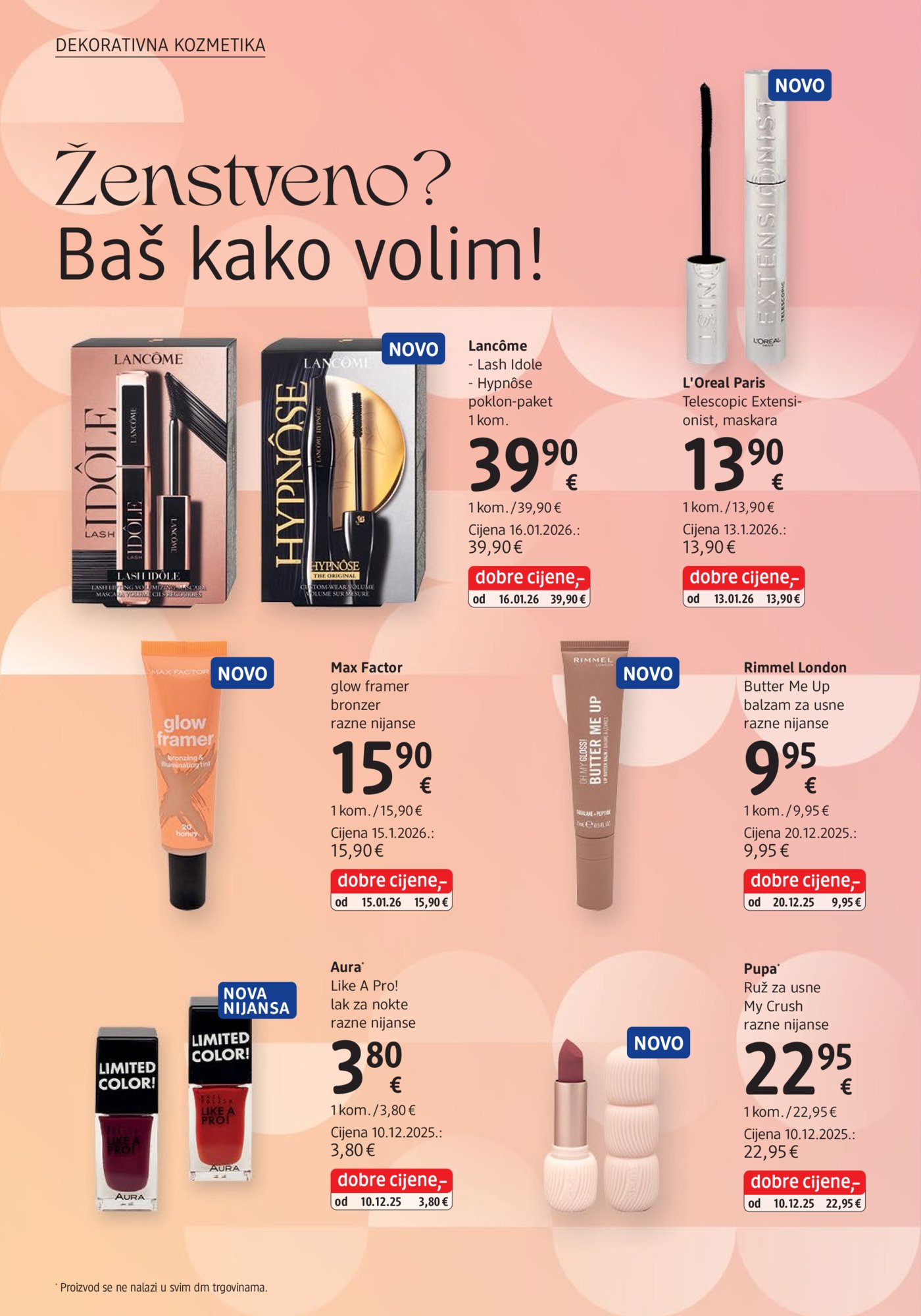 dm Katalog Akcija 01.03.-15.03.2026.