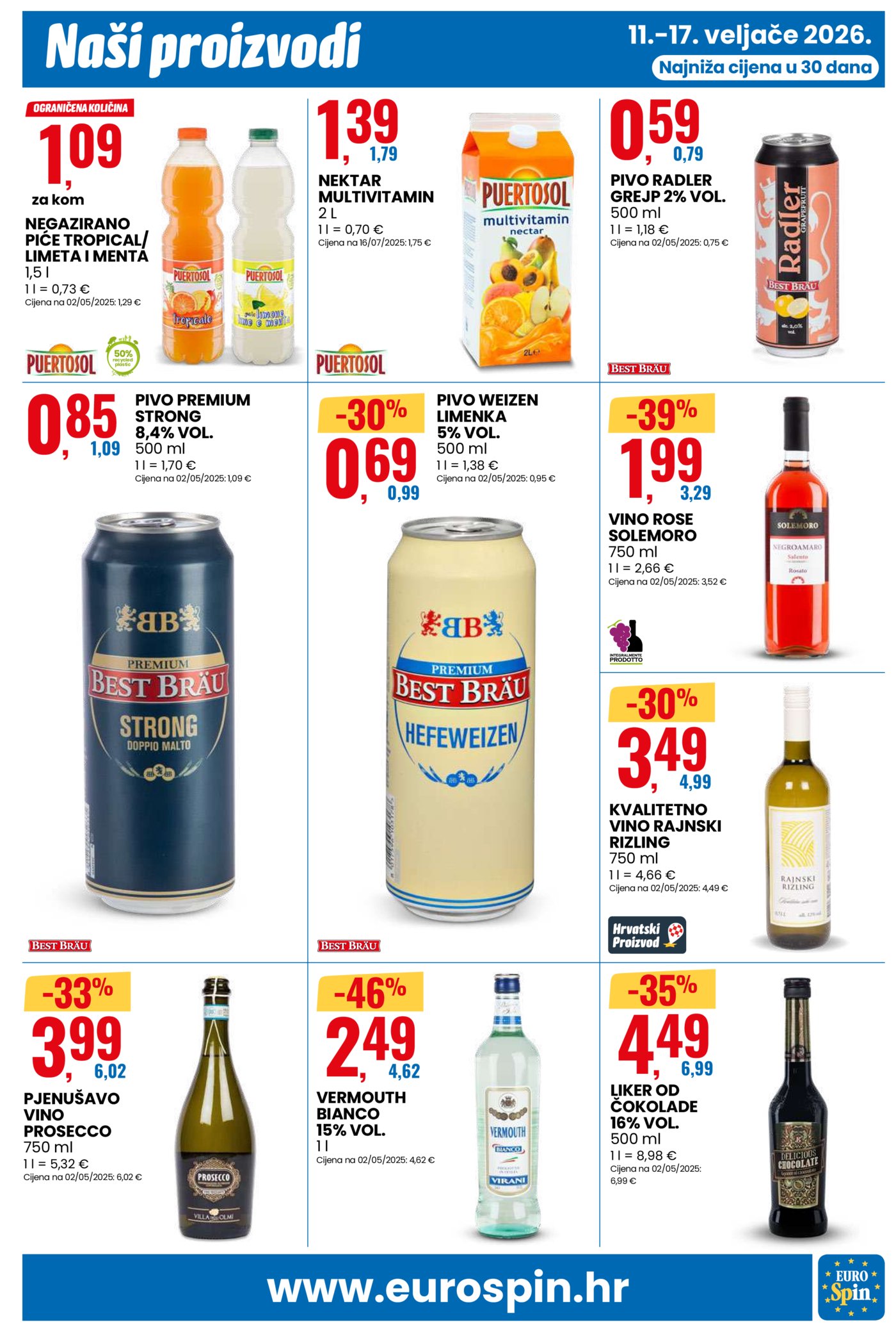 Eurospin katalog Akcija 18.02.-24.02.2026.