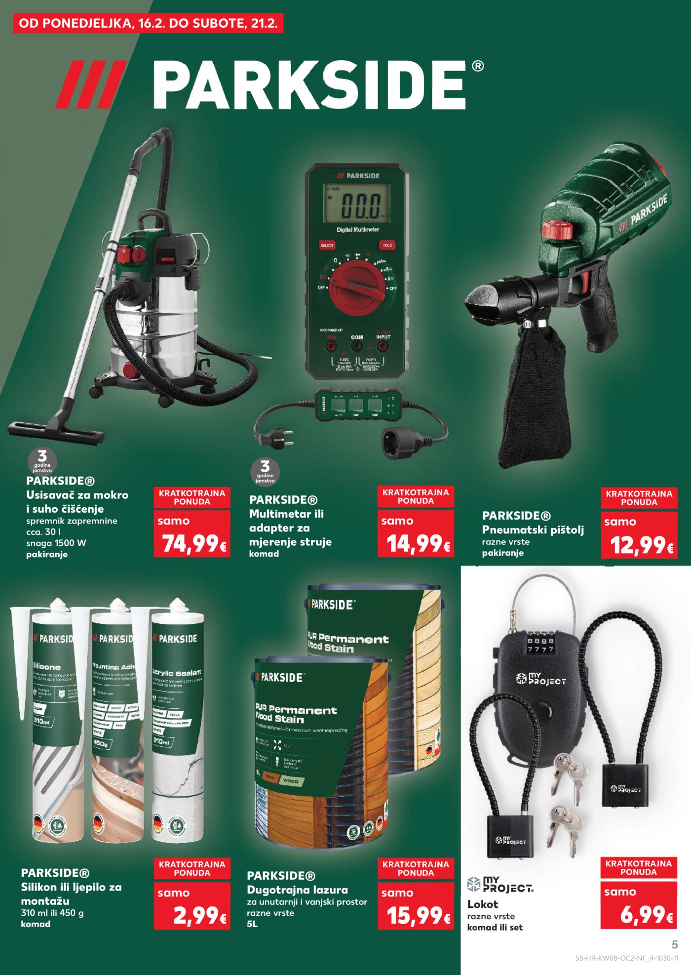 Kaufland katalog Neprehrambenih proizvoda 18.02.-24.02.2026. Vg, Po, Ro, Vo, Vu, DS, Ma, Iv, Lu