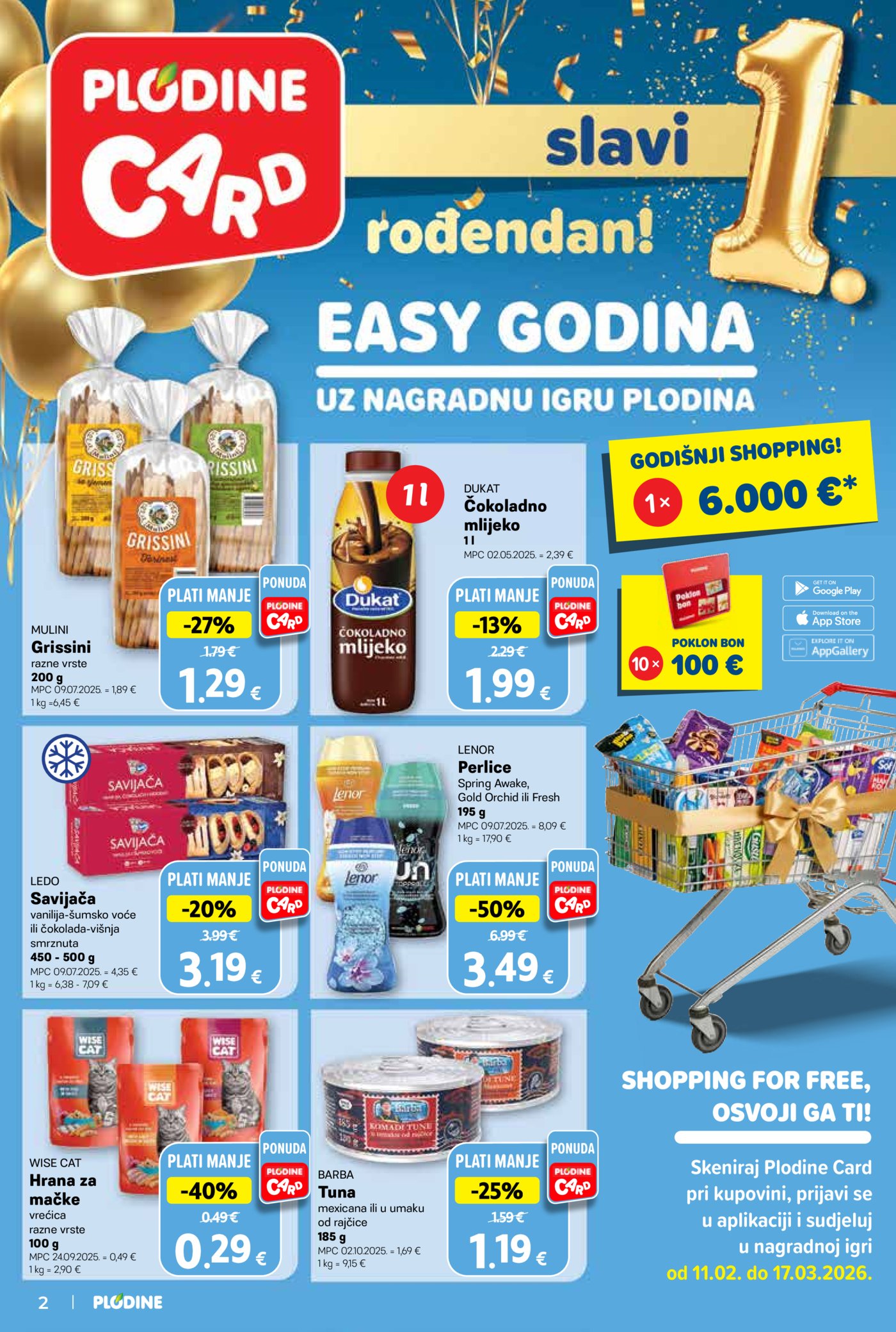 Plodine katalog Akcija 18.02.-24.02.2026.