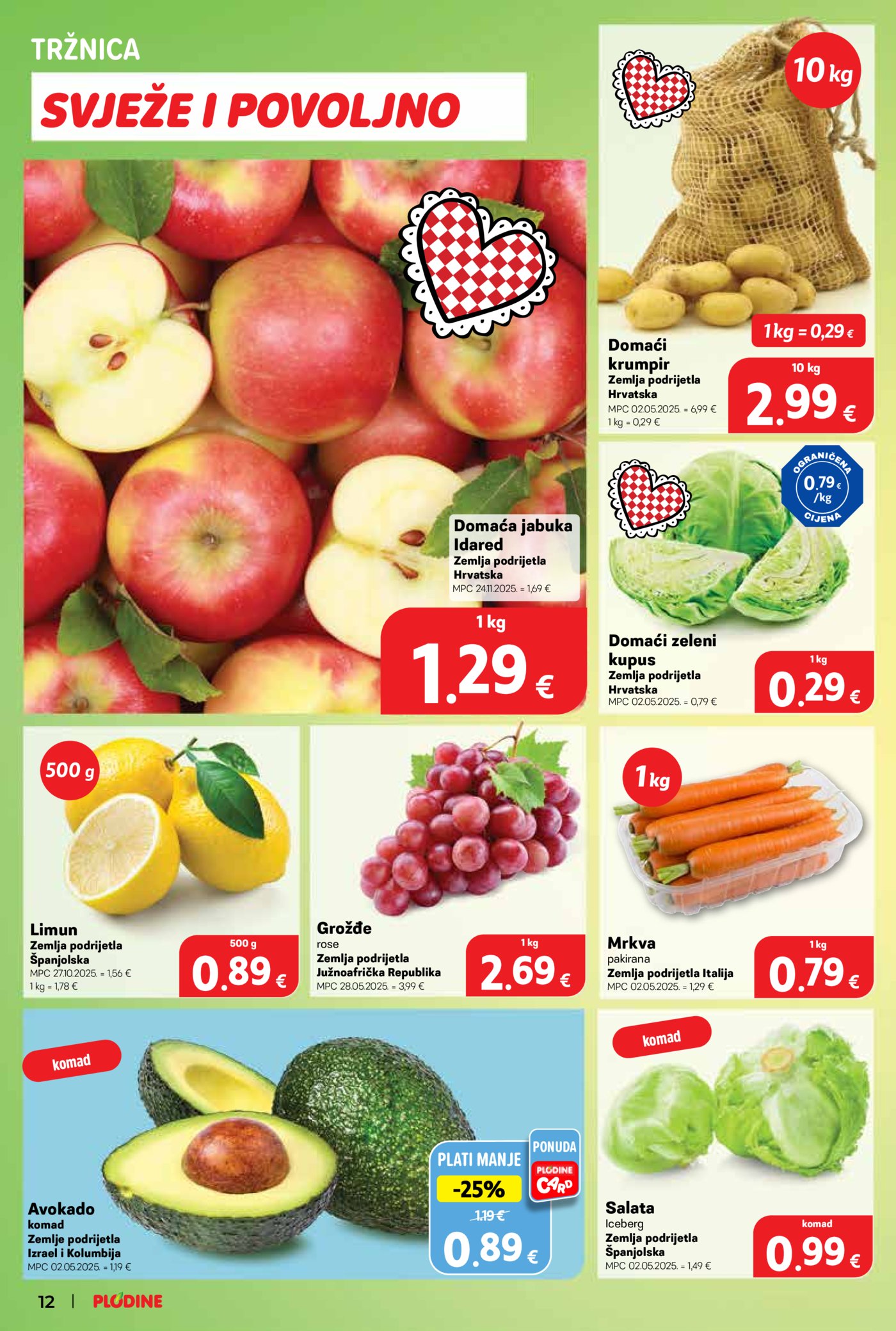 Plodine katalog Akcija 18.02.-24.02.2026.