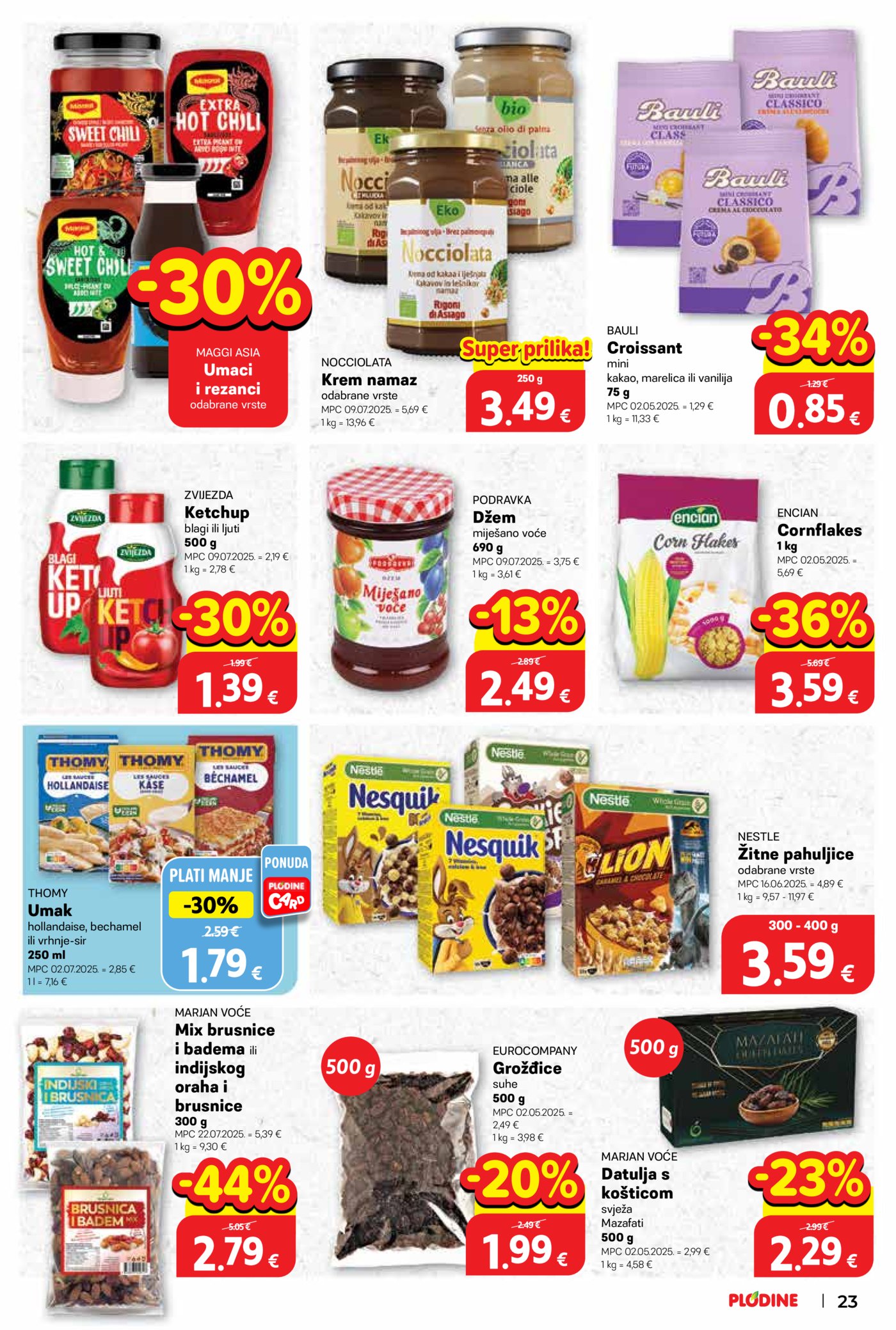 Plodine katalog Akcija 18.02.-24.02.2026.