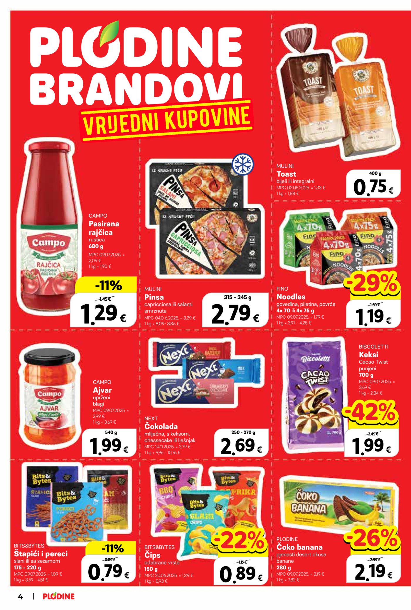 Plodine katalog Akcija 18.02.-24.02.2026.