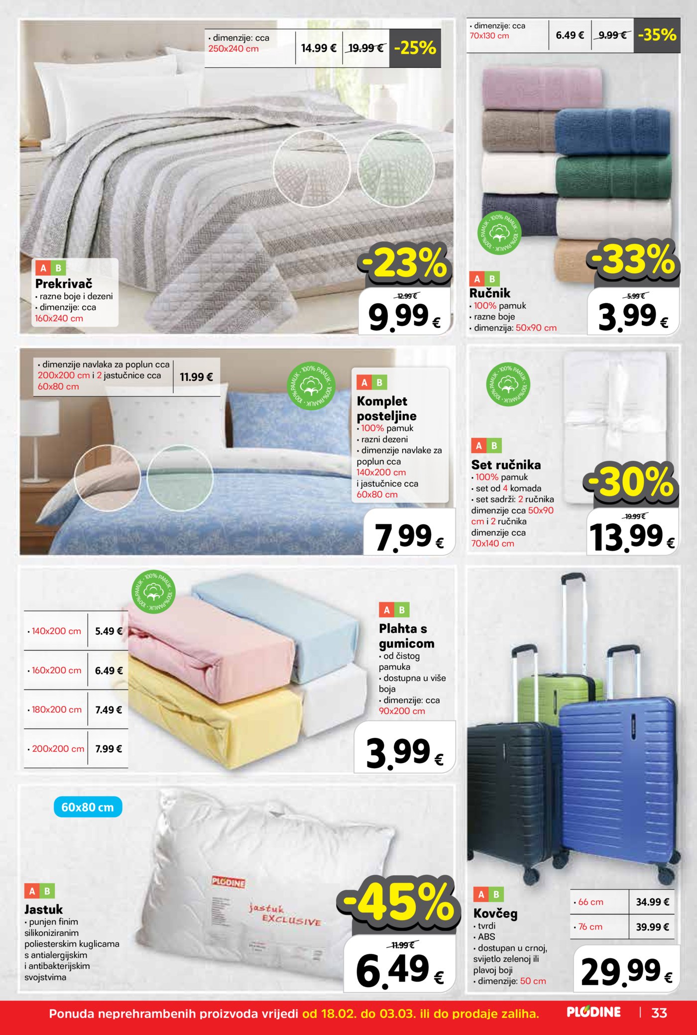 Plodine katalog Akcija 18.02.-24.02.2026.