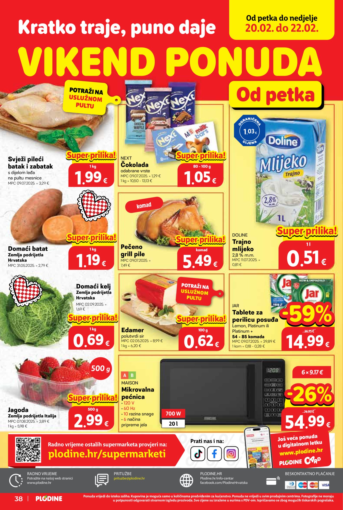 Plodine katalog Akcija 18.02.-24.02.2026.