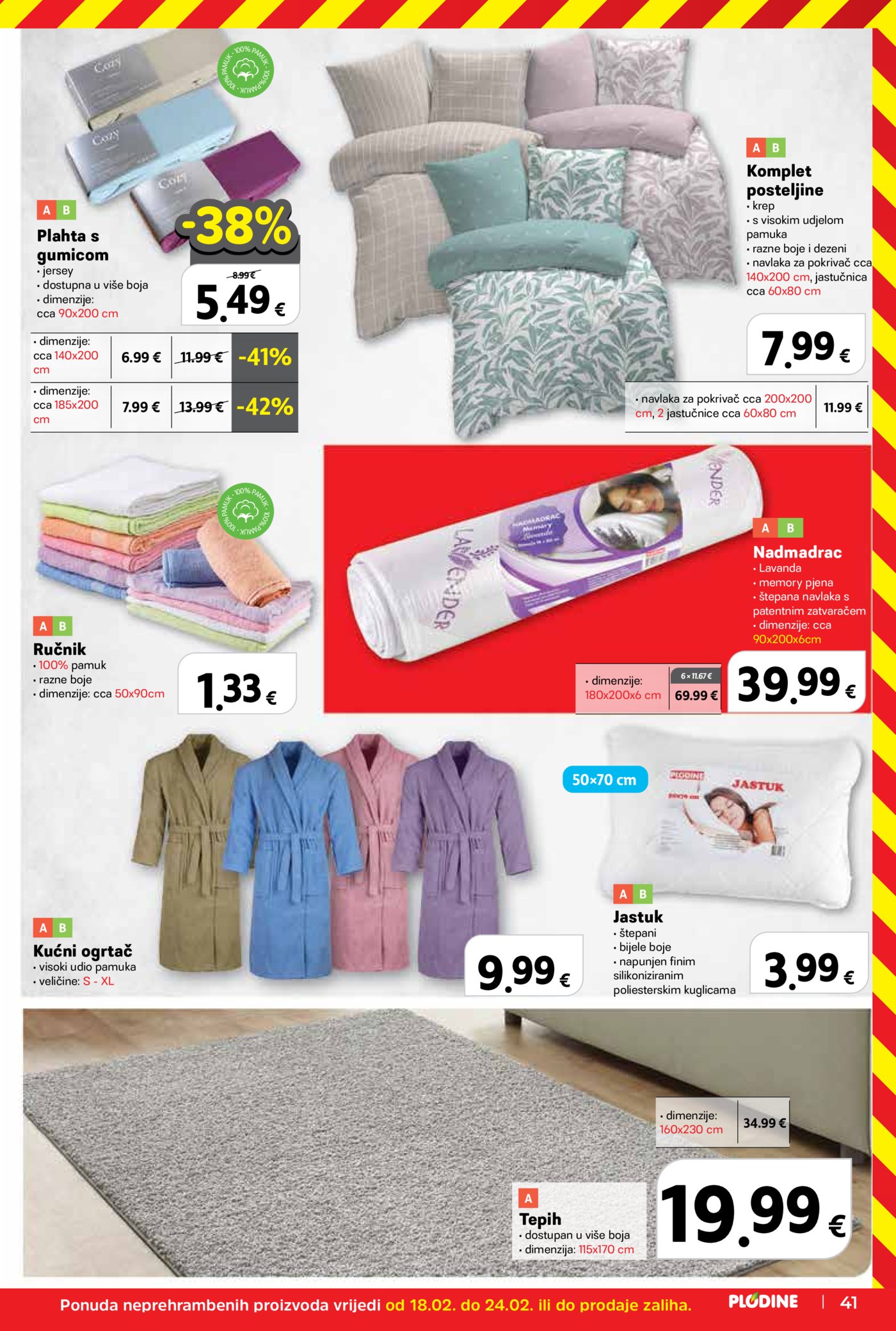 Plodine katalog Akcija 18.02.-24.02.2026.