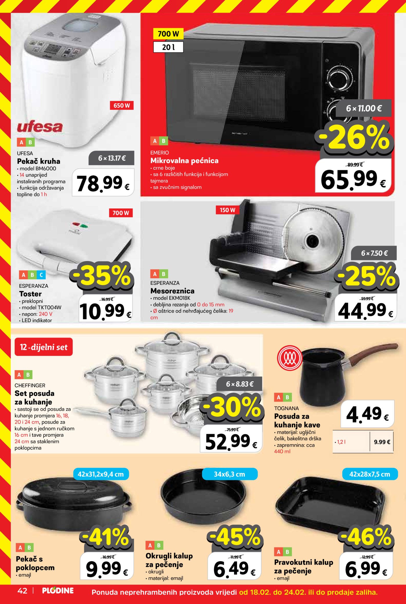 Plodine katalog Akcija 18.02.-24.02.2026.