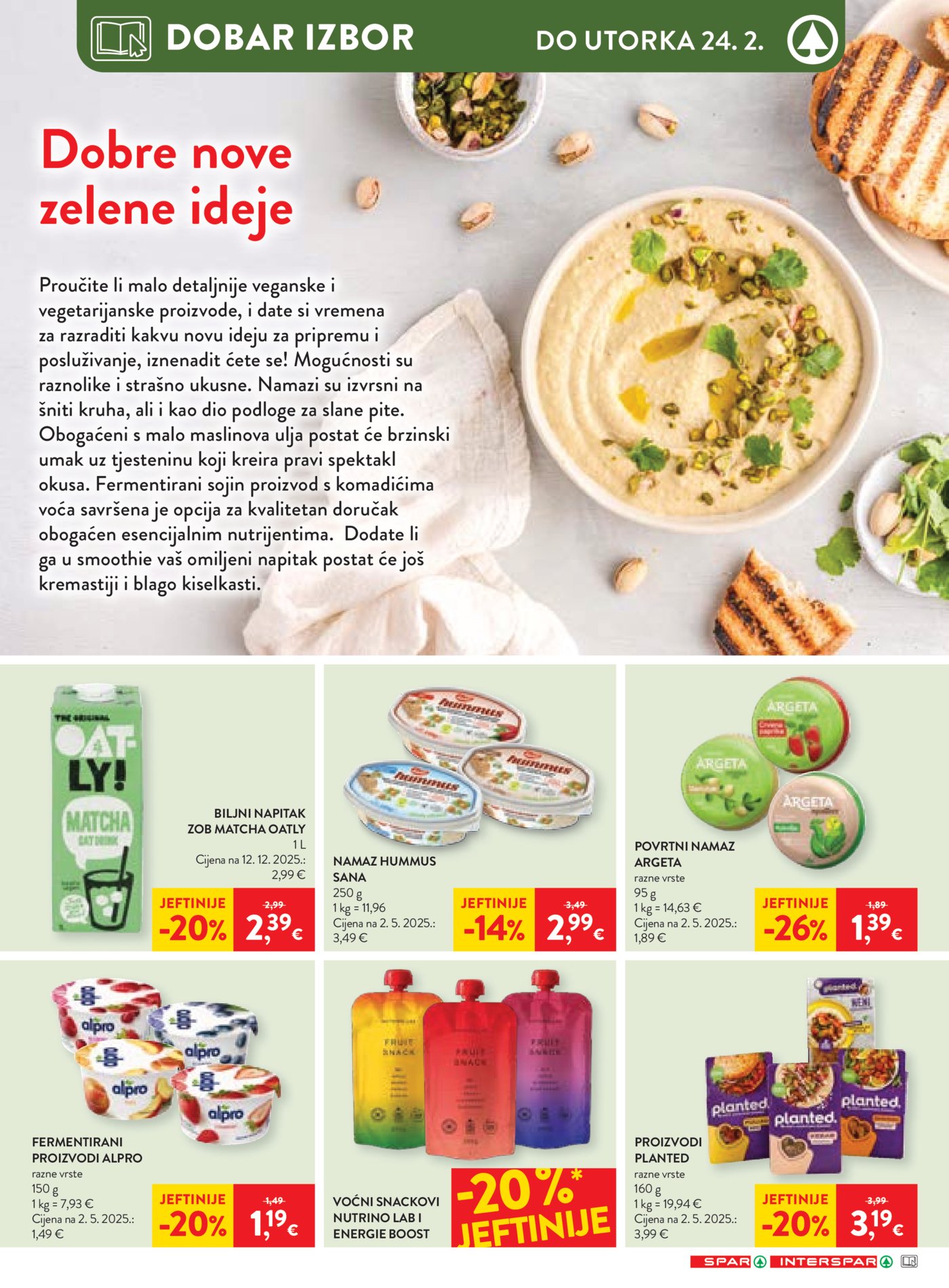 SPAR -INTERSPAR katalog Akcija 18.02.-24.02.2026.