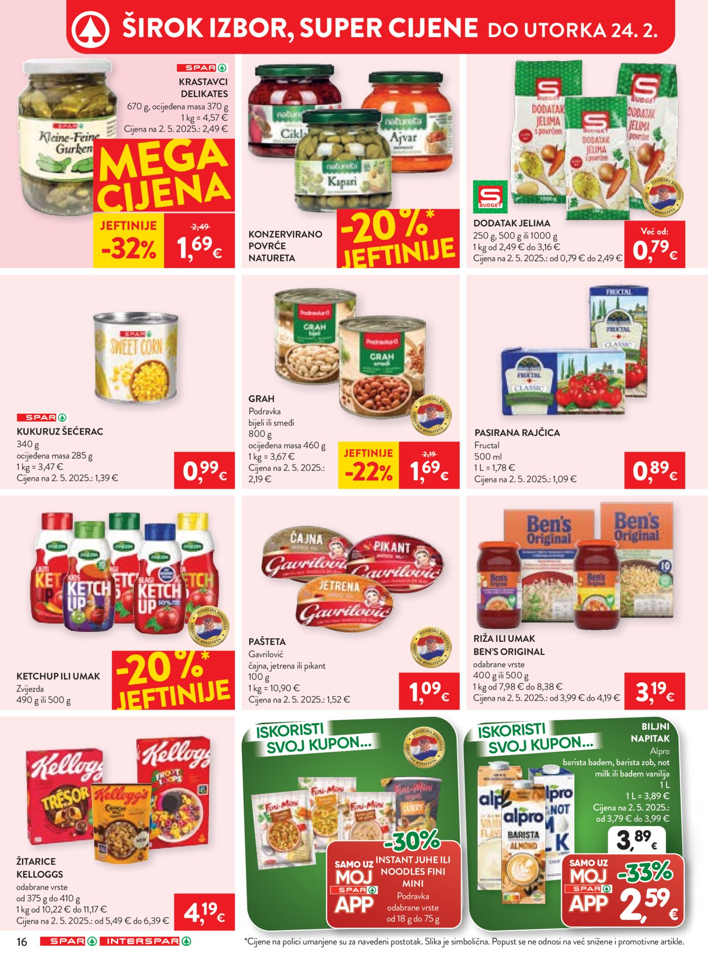 SPAR -INTERSPAR katalog Akcija 18.02.-24.02.2026.