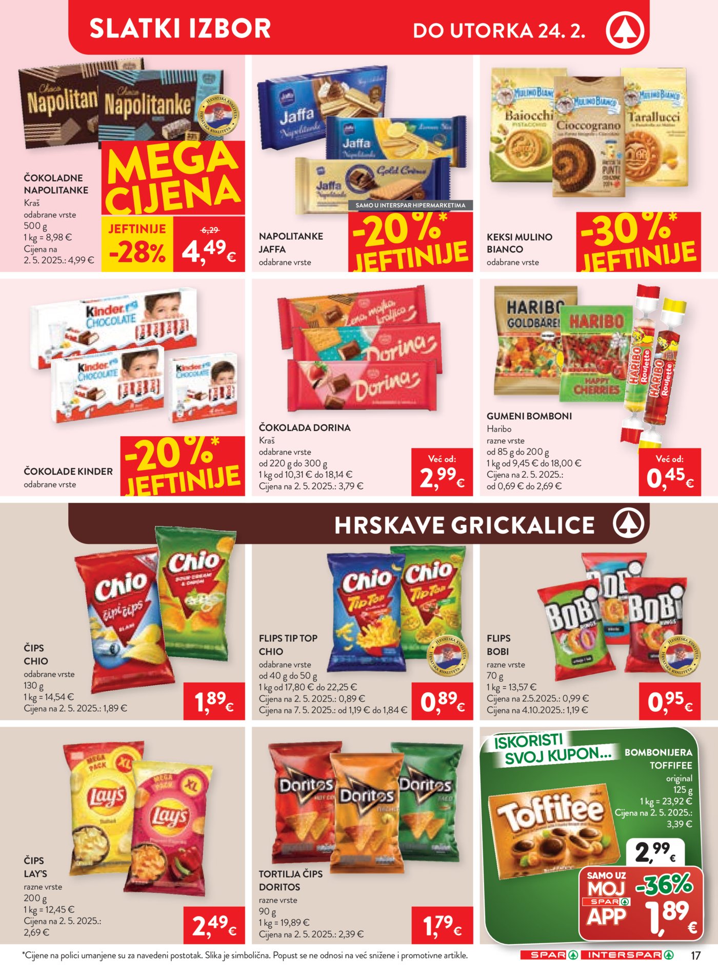 SPAR -INTERSPAR katalog Akcija 18.02.-24.02.2026.