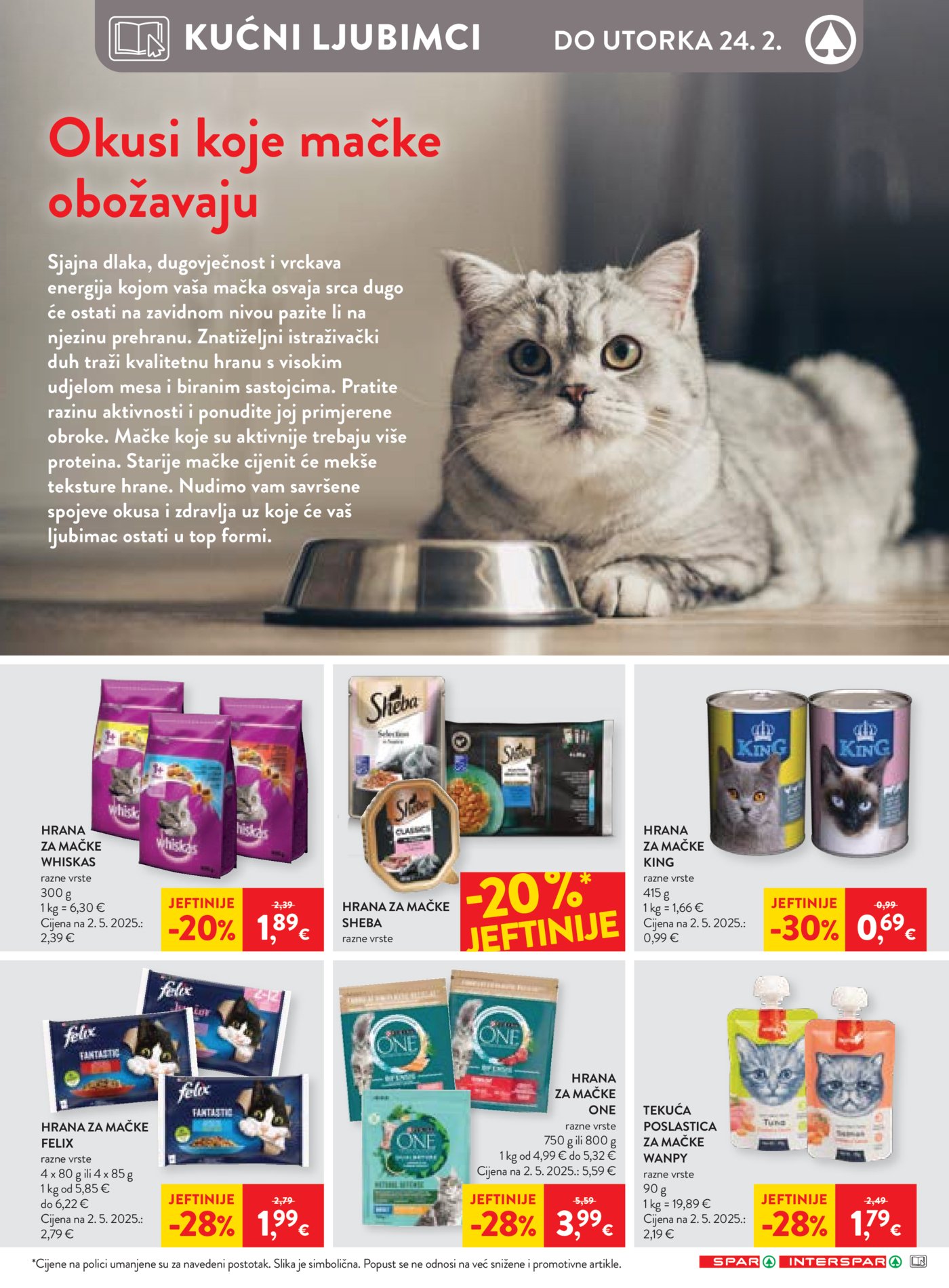 SPAR -INTERSPAR katalog Akcija 18.02.-24.02.2026.