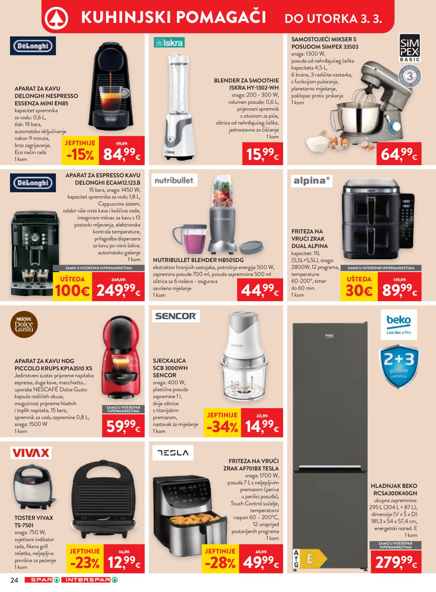 SPAR -INTERSPAR katalog Akcija 18.02.-24.02.2026.