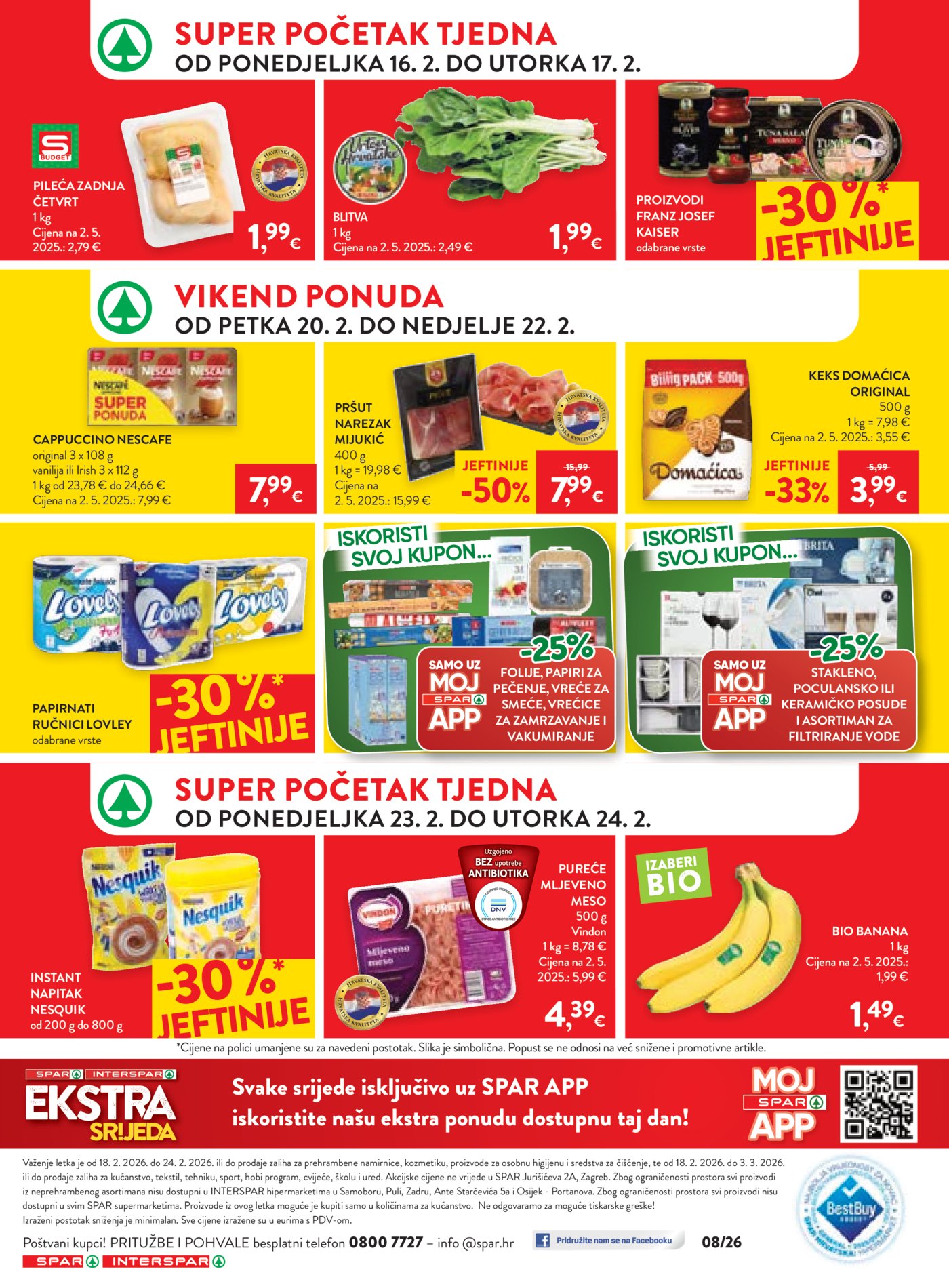 SPAR -INTERSPAR katalog Akcija 18.02.-24.02.2026.