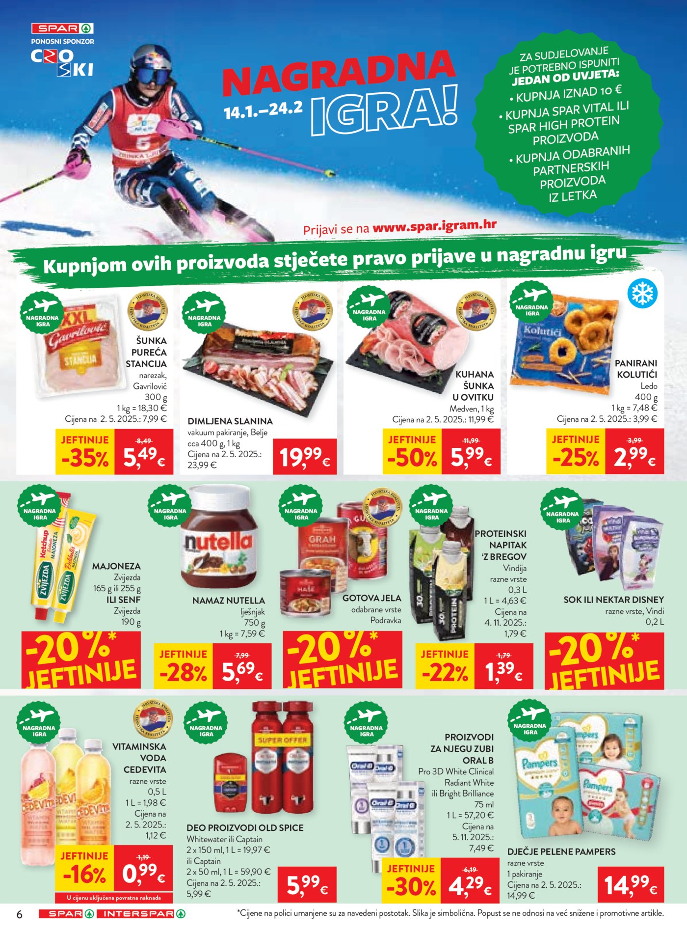 SPAR -INTERSPAR katalog Akcija 18.02.-24.02.2026.