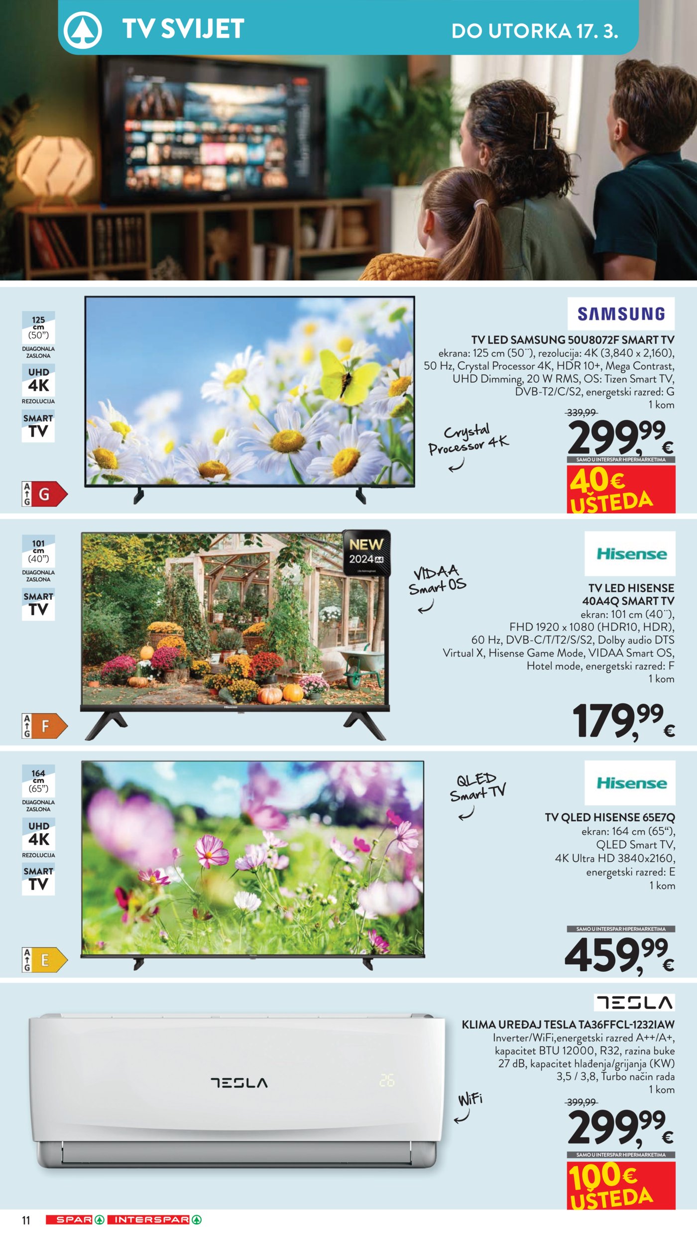 SPAR - INTERSPAR katalog Proljeće 18.02.-17.03.2026.