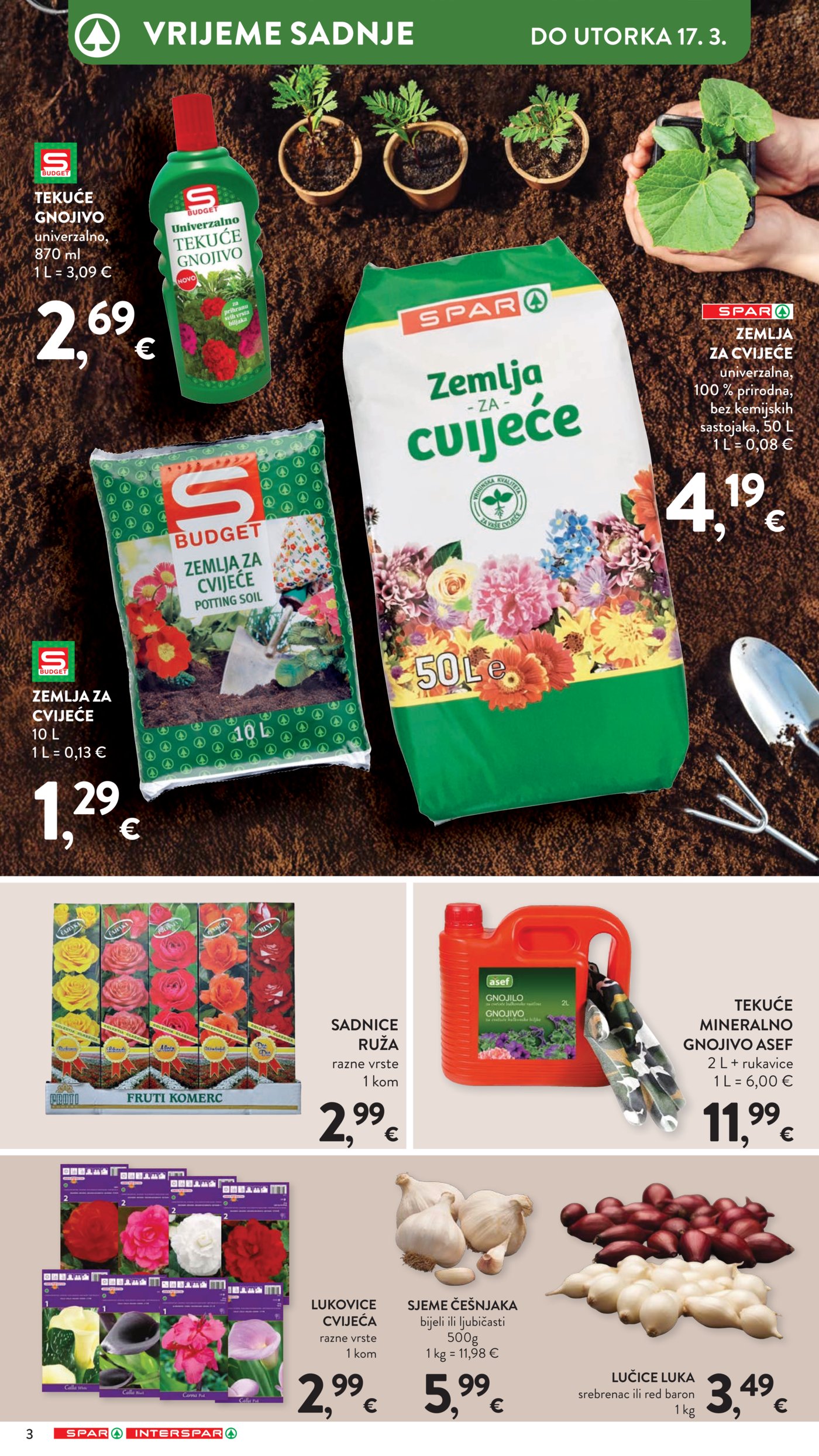 SPAR - INTERSPAR katalog Proljeće 18.02.-17.03.2026.