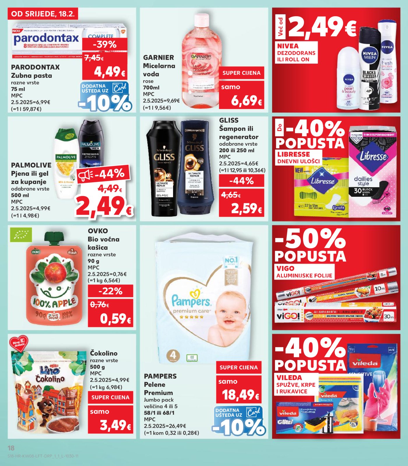 Kaufland katalog Akcija 18.02.-24.02.2026. Odabrane poslovnice