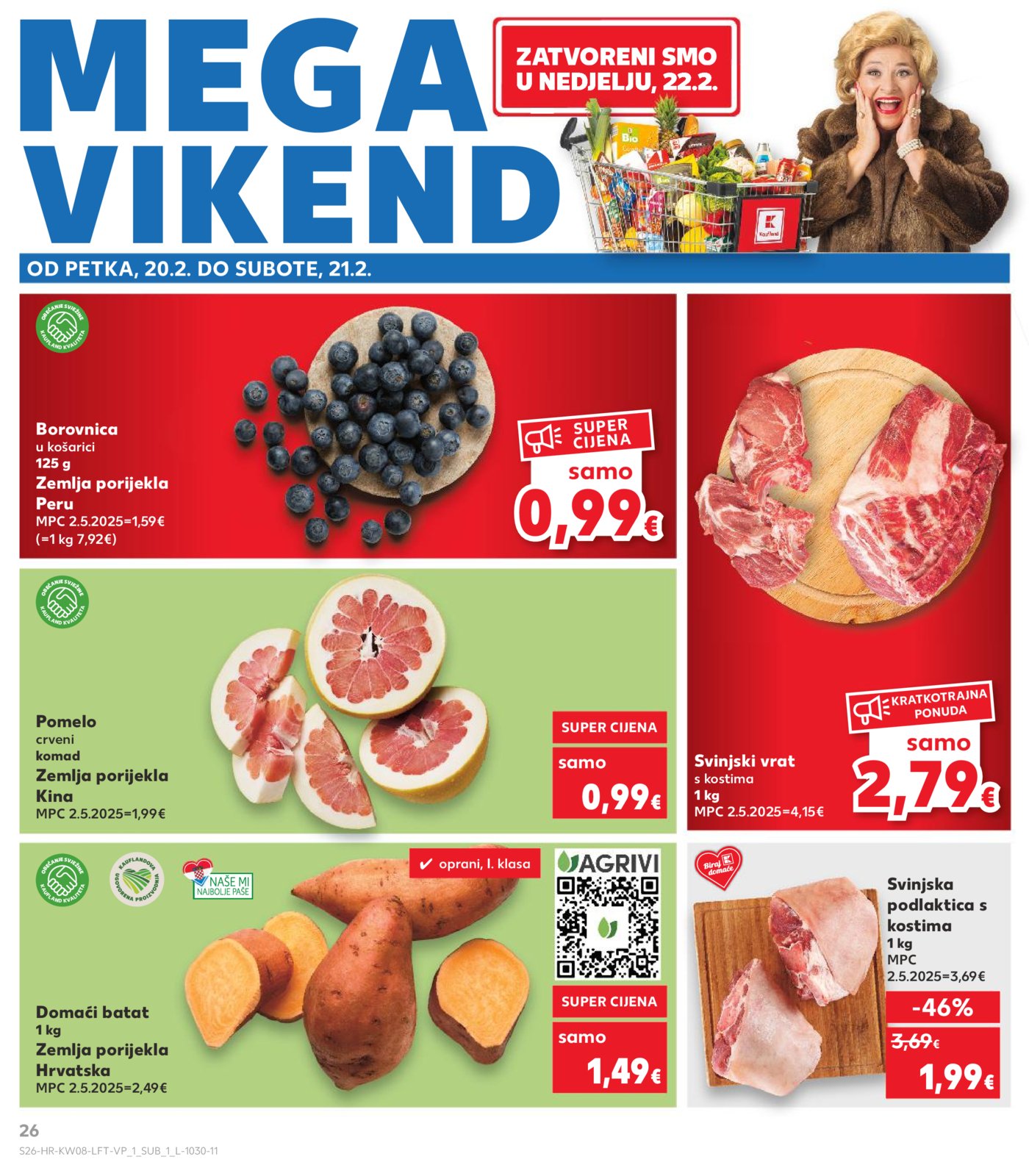 Kaufland katalog Akcija 18.02.-24.02.2026. Odabrane poslovnice