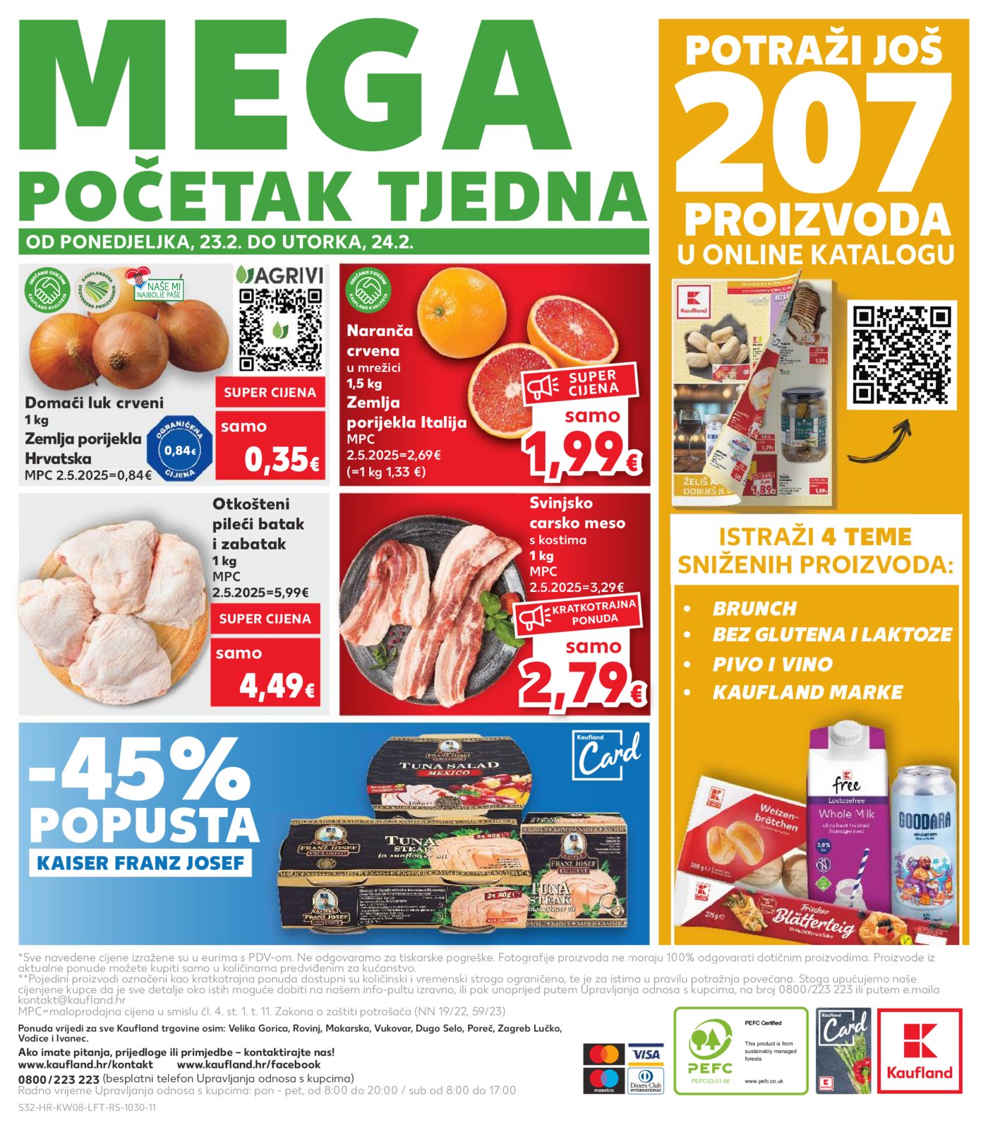 Kaufland katalog Akcija 18.02.-24.02.2026. Odabrane poslovnice