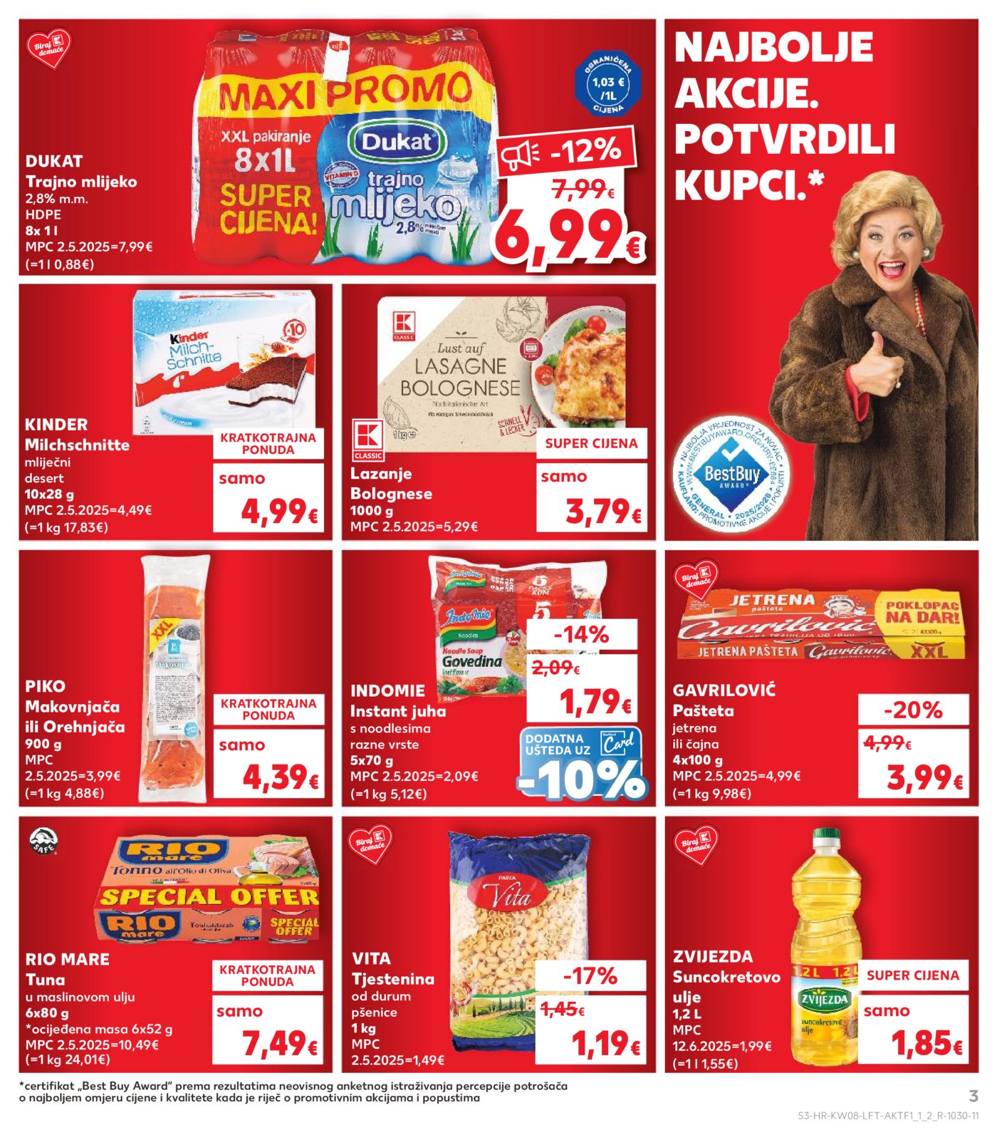 Kaufland katalog Akcija 18.02.-24.02.2026. VG, Po, Ro, Vo, Vu, DS, MA, Iv, Lu