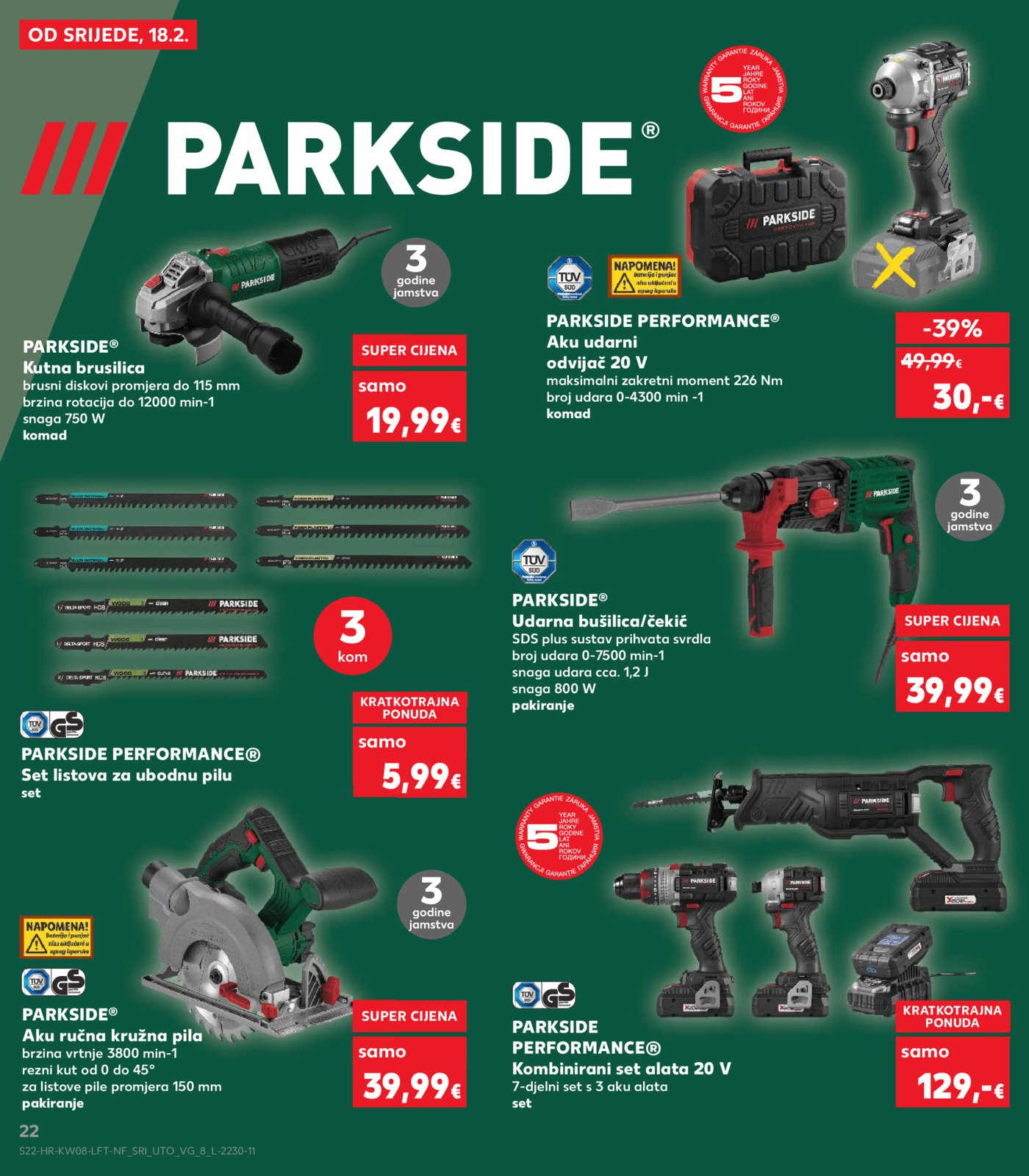 Kaufland katalog Akcija 18.02.-24.02.2026. VG, Po, Ro, Vo, Vu, DS, MA, Iv, Lu