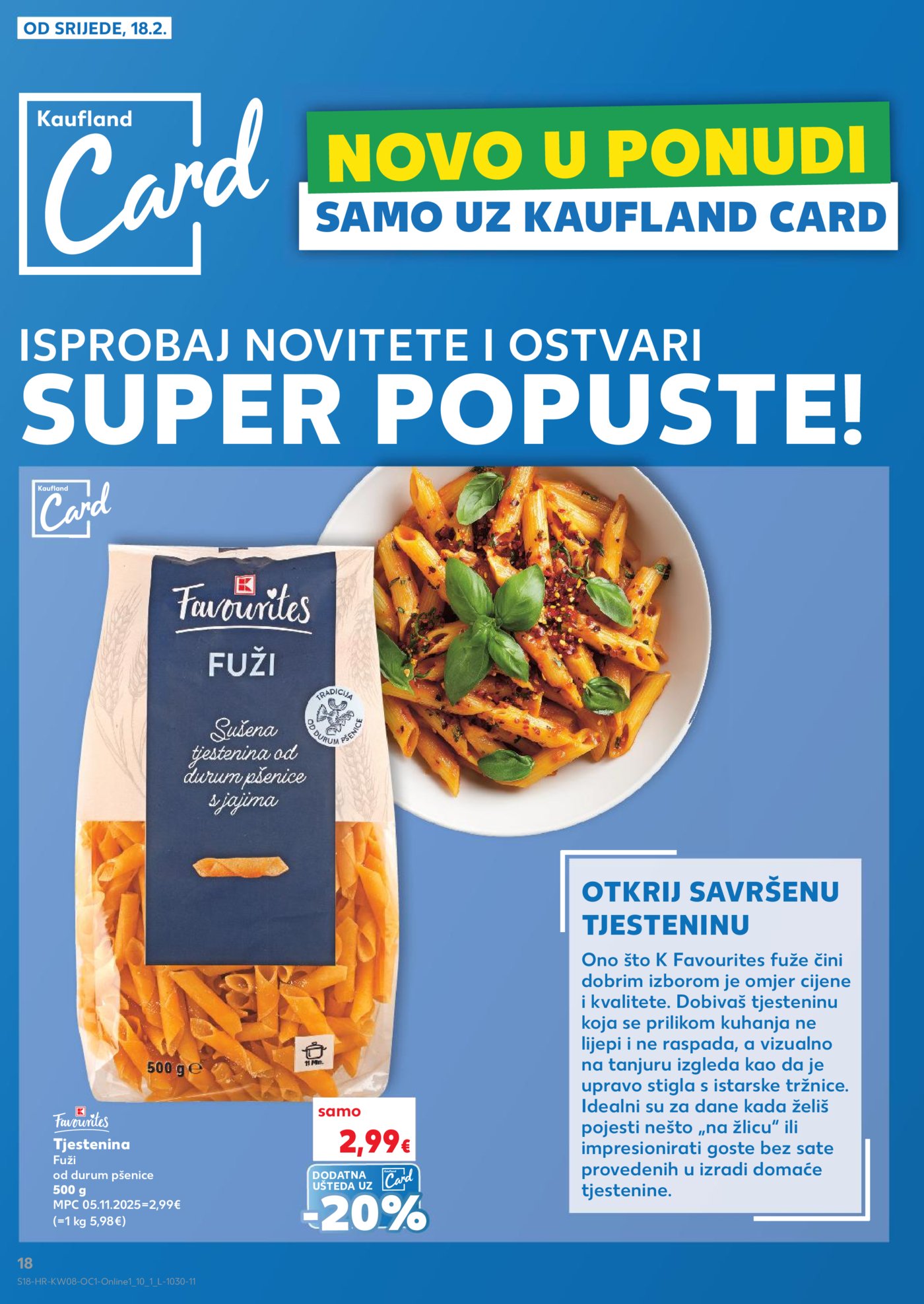 Kaufland Tematski katalog 18.02.-24.02.2026.