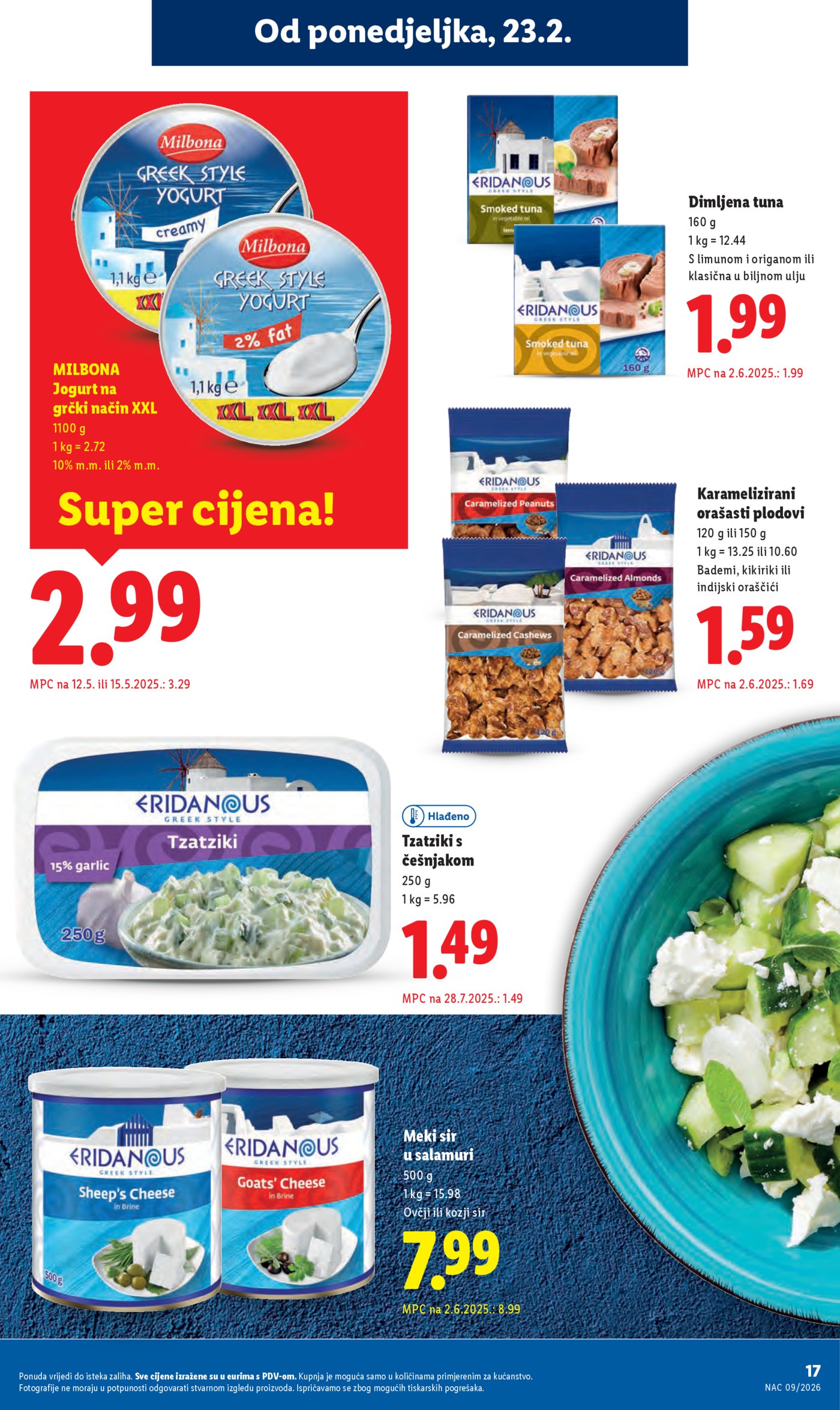 Lidl Super ponuda od ponedjeljka 23.02.-01.03.2026.