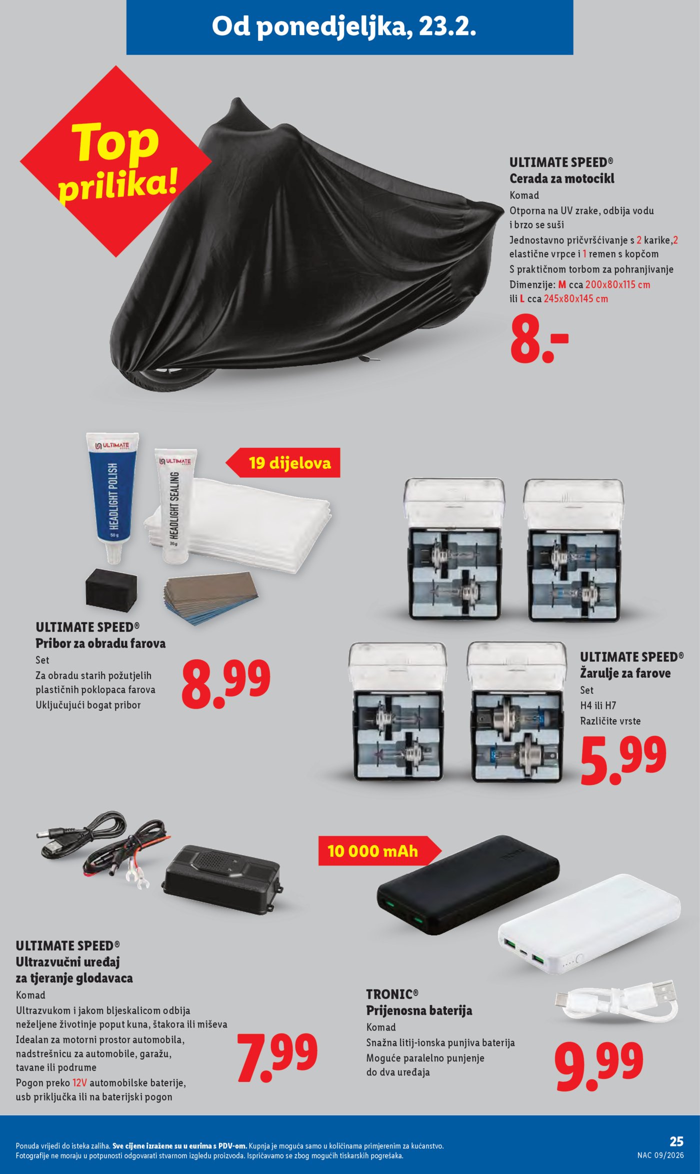 Lidl Super ponuda od ponedjeljka 23.02.-01.03.2026.