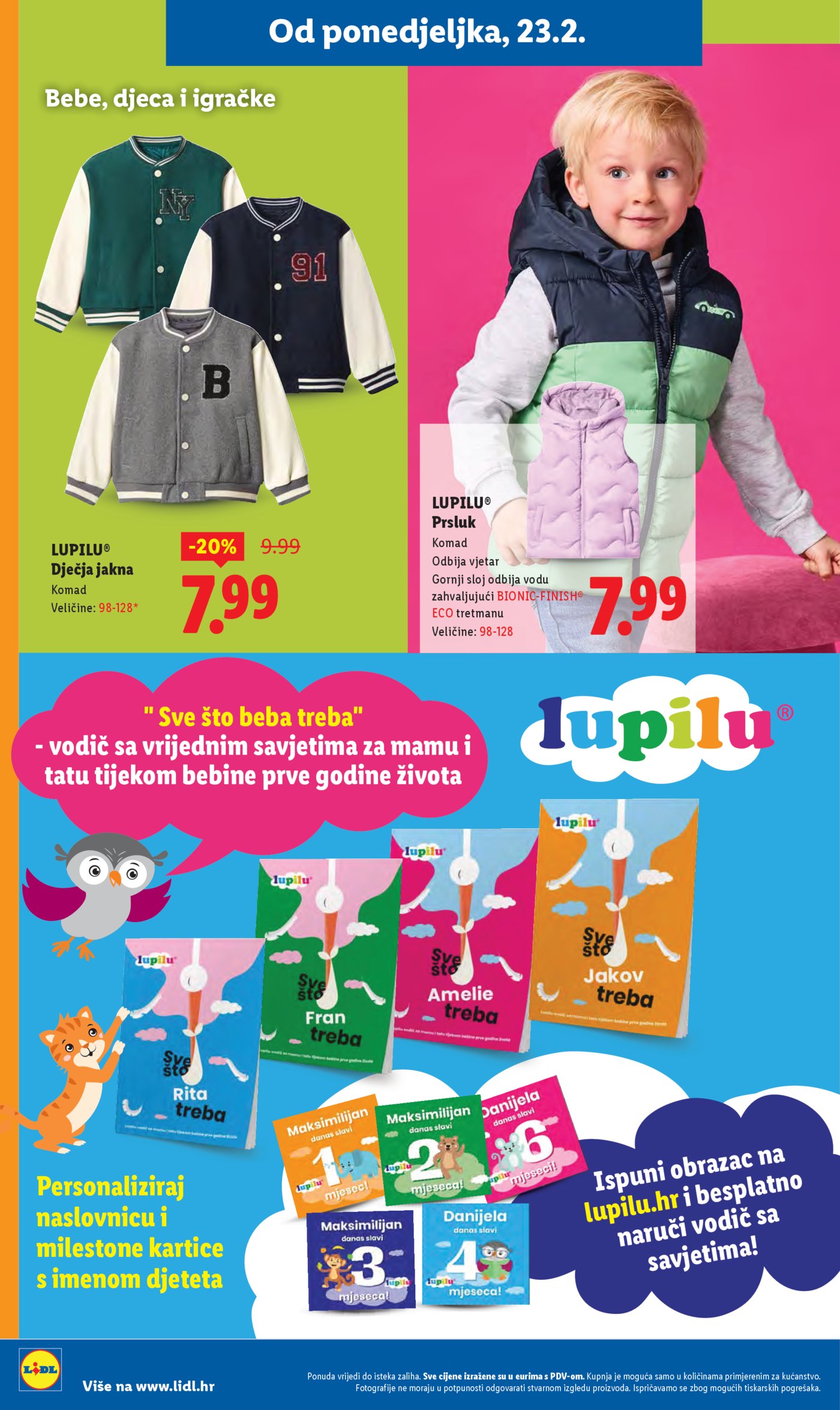 Lidl Super ponuda od ponedjeljka 23.02.-01.03.2026.