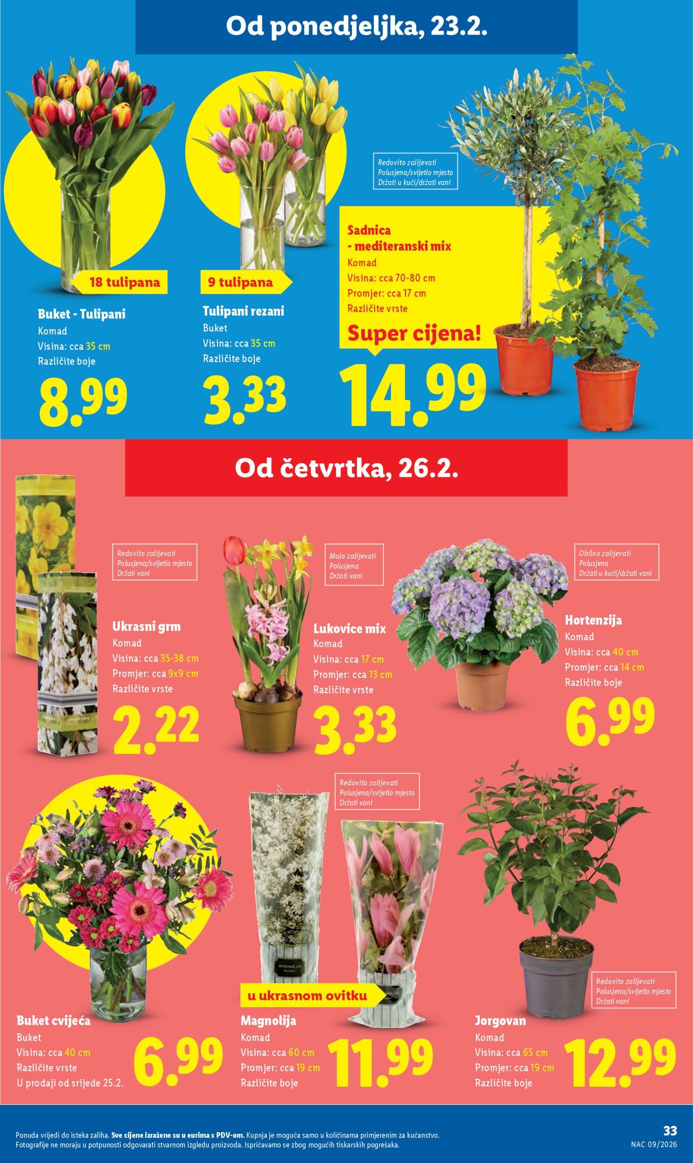 Lidl Super ponuda od ponedjeljka 23.02.-01.03.2026.