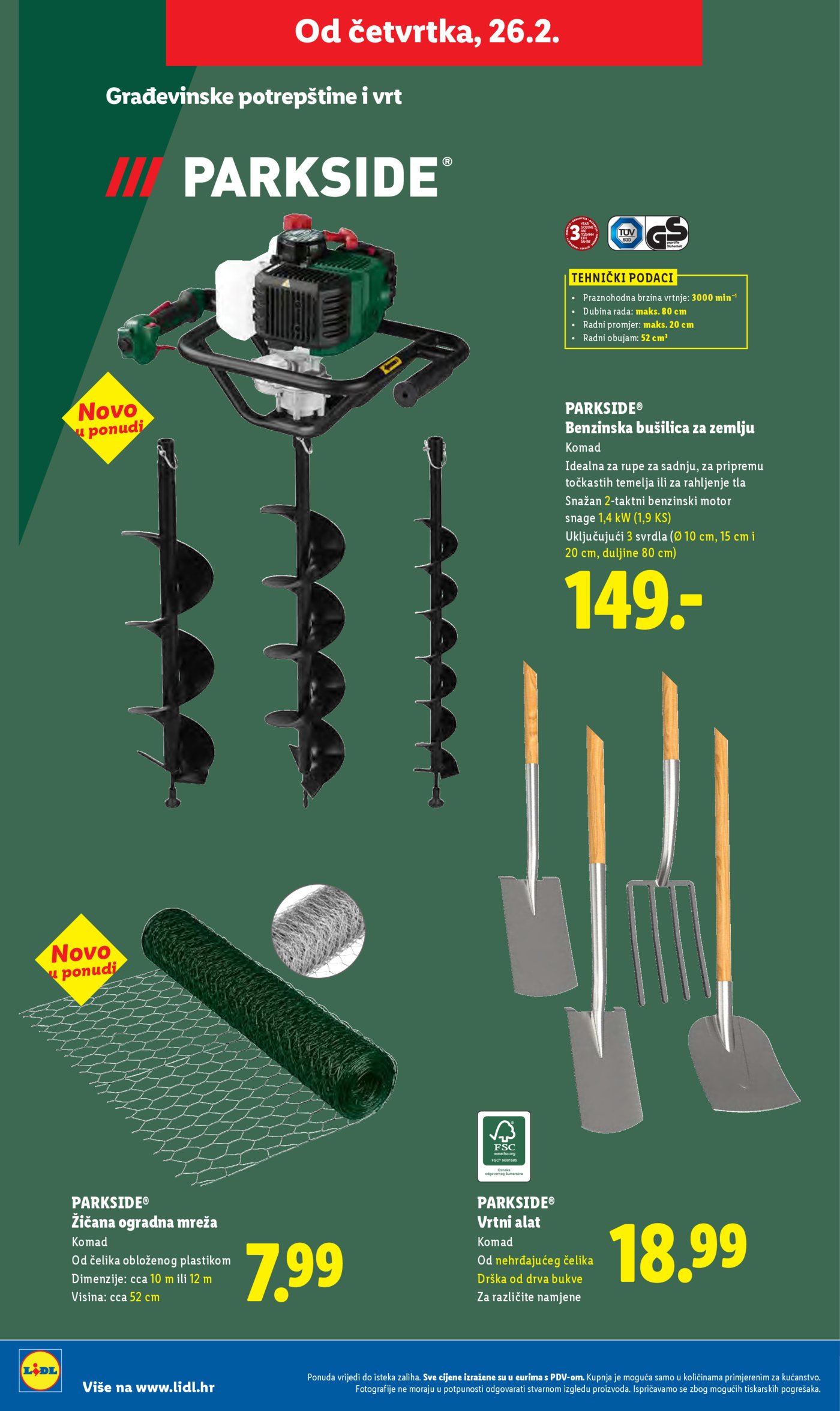Lidl Super ponuda od ponedjeljka 23.02.-01.03.2026.